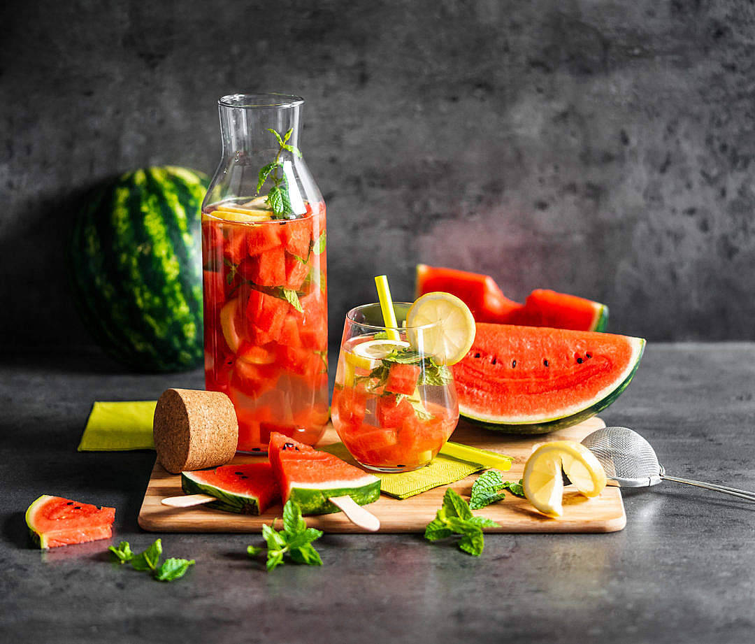 Vannmelon sommer skrivebord Bakgrunner