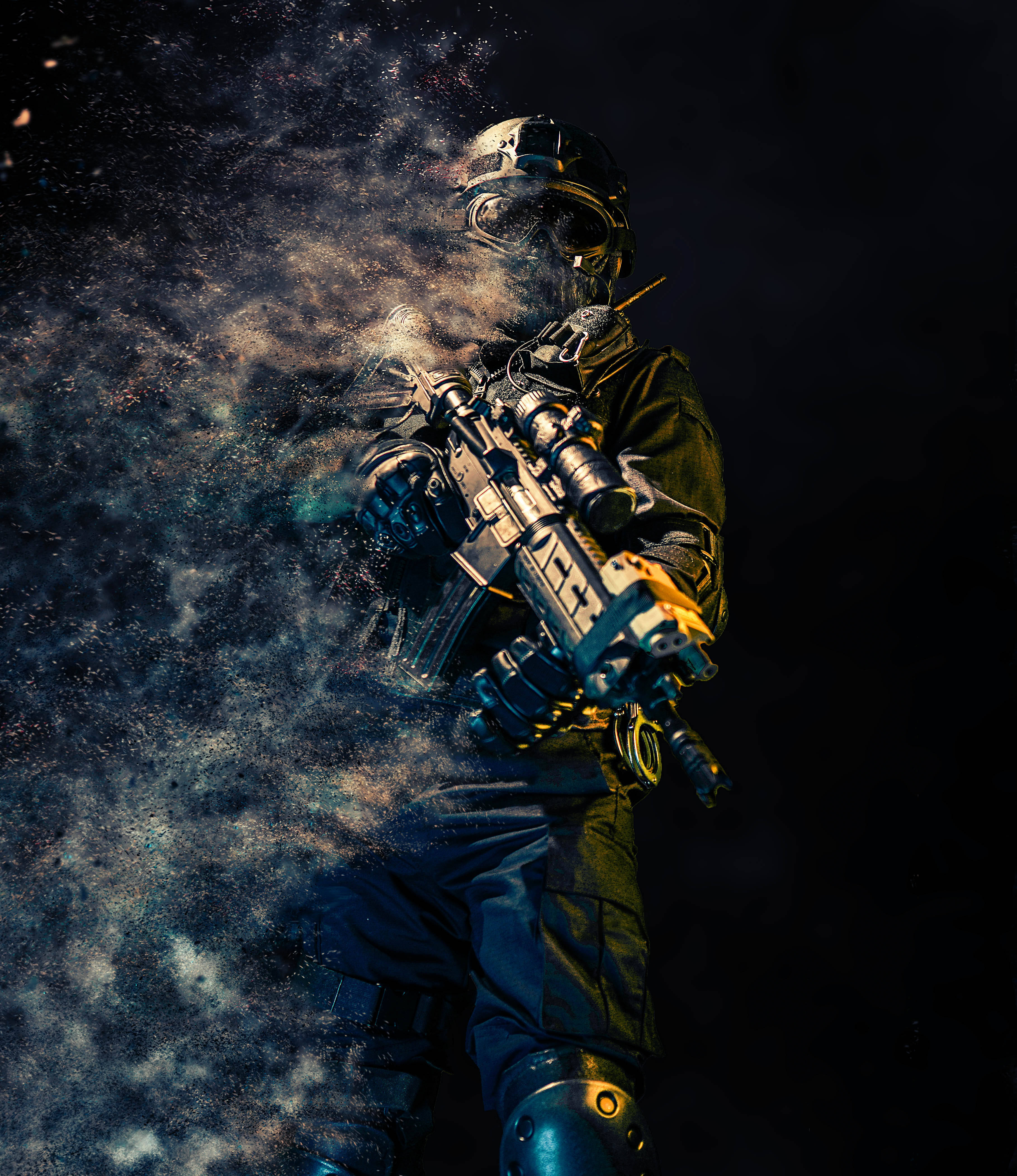 Gunman grafisk kunst Bakgrunner