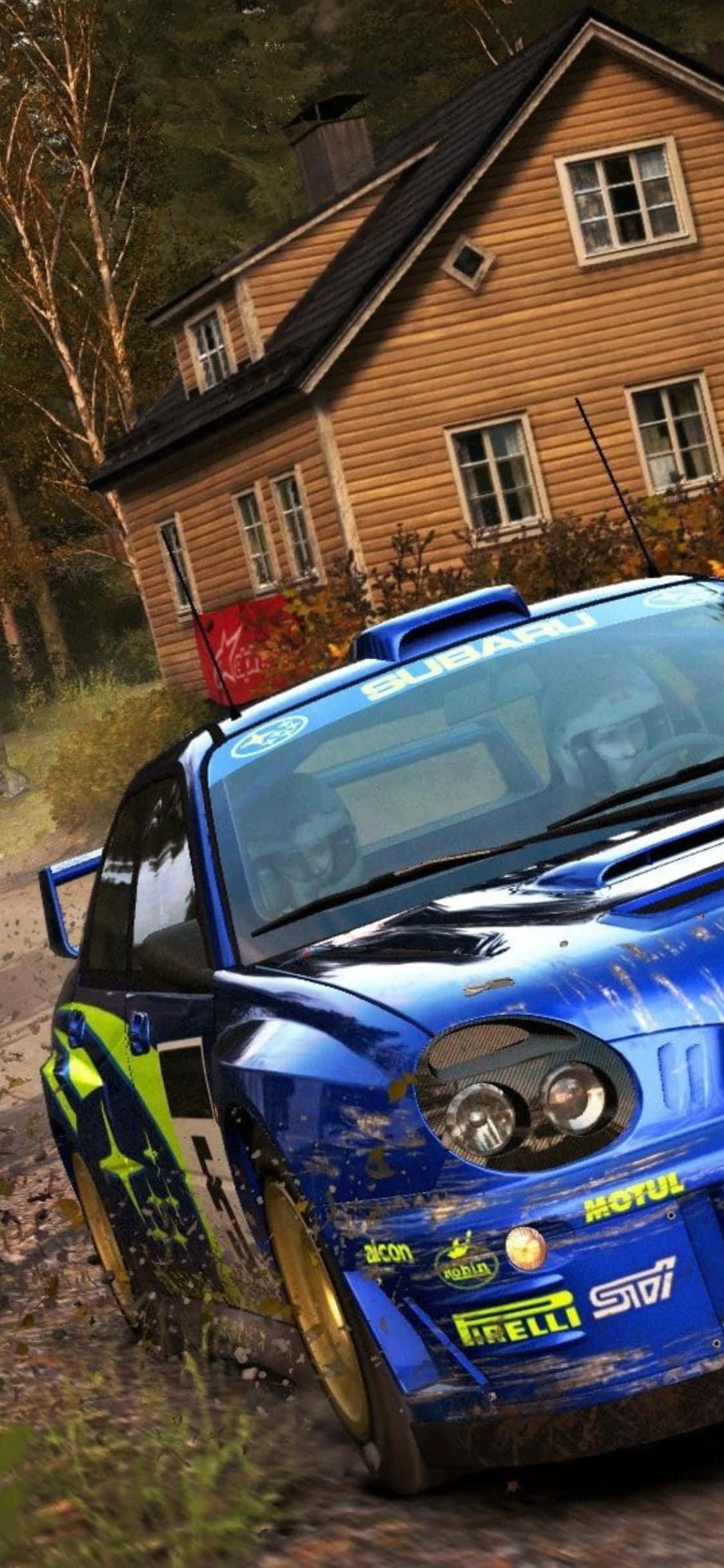 Veiraseri-eventyr i iPhone XS Dirt Rally Bakgrunner