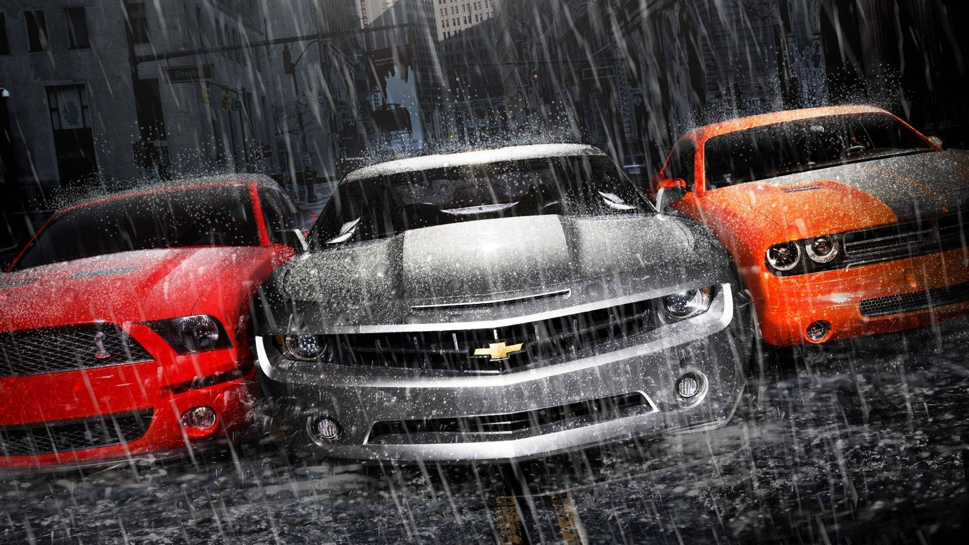 Veldig kule biler Chevrolet Camaro Bakgrunner