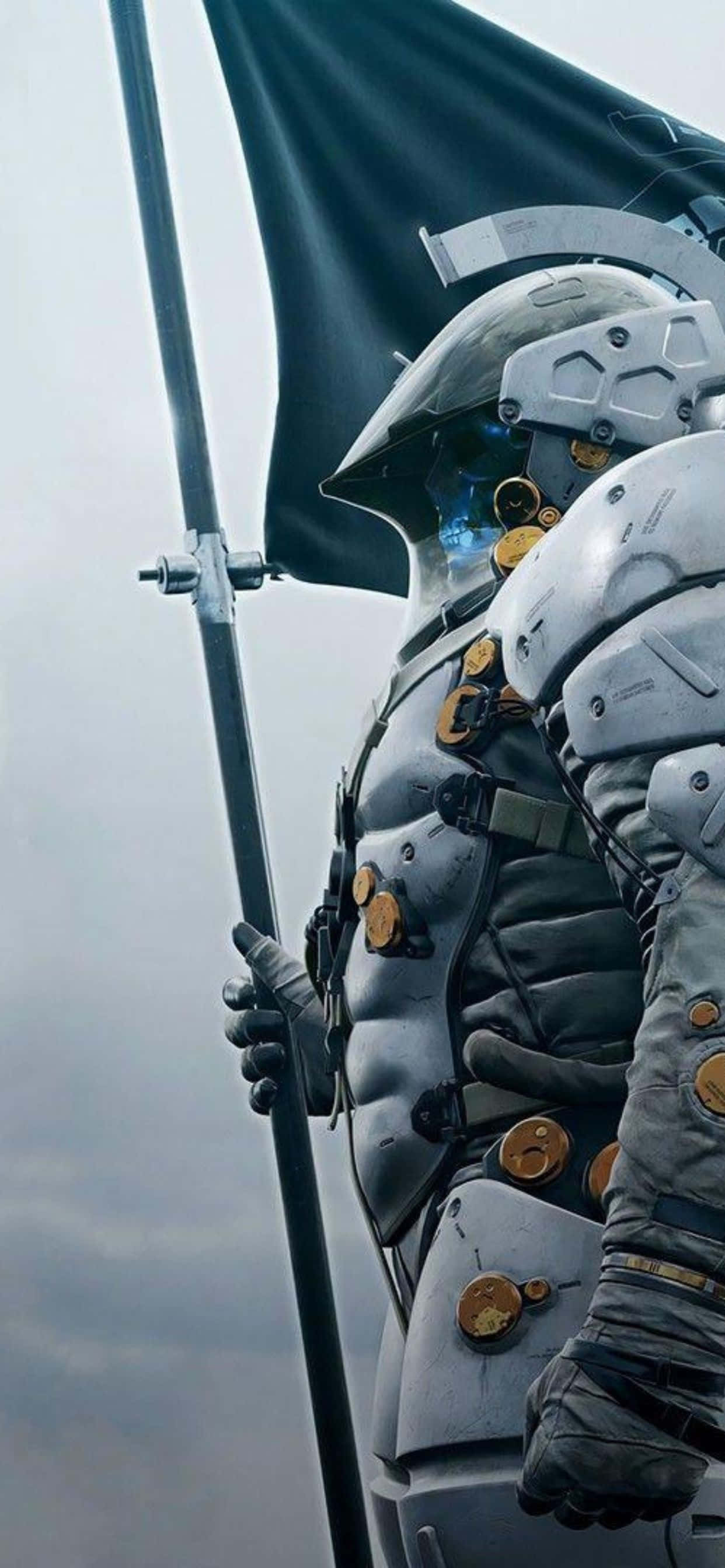 Velkommen til Death Stranding-verdenen på iPhone Xs Max Bakgrunner