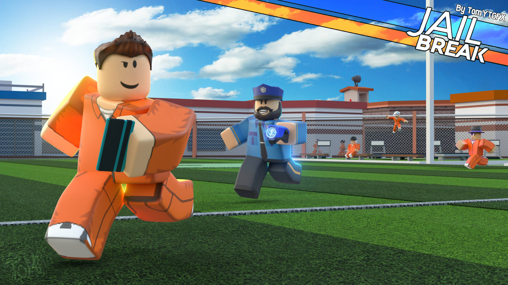 Velkommen til den spennende verdenen av Jailbreak på Roblox! Bakgrunner