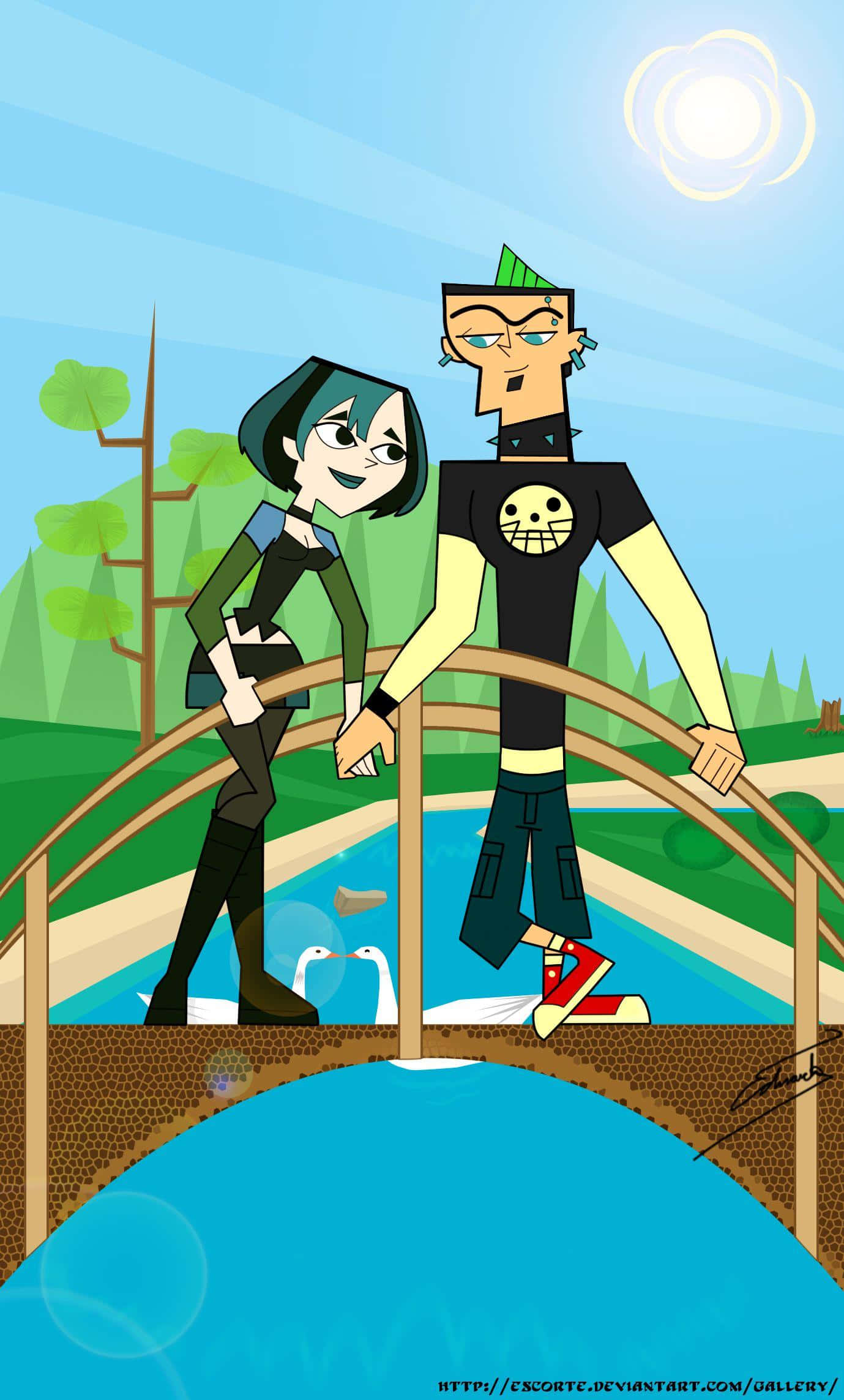 Velkommen til den ville verdenen av Total Drama! Bakgrunner