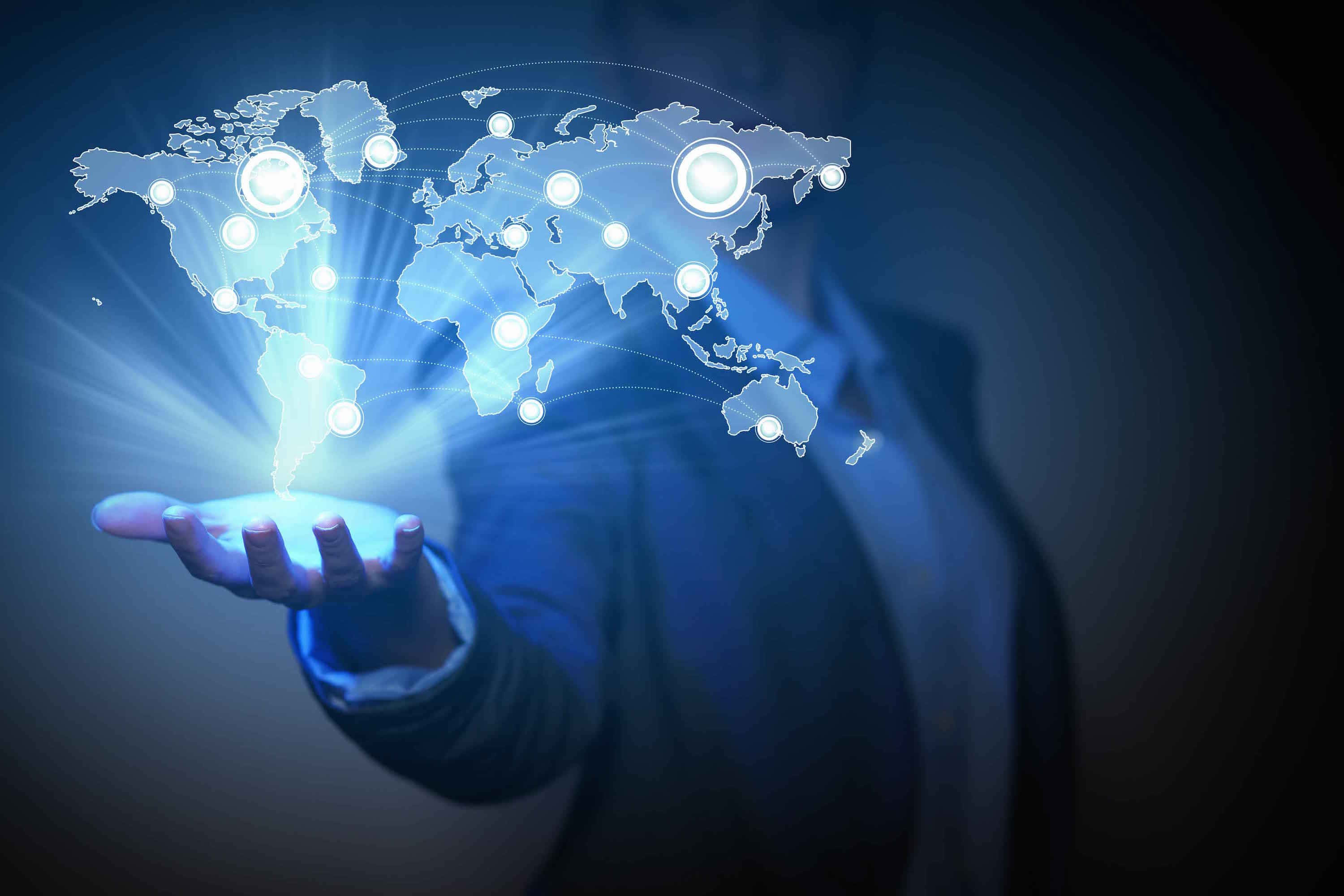Velkommen til en cyber-fremtid av teknologi Bakgrunner