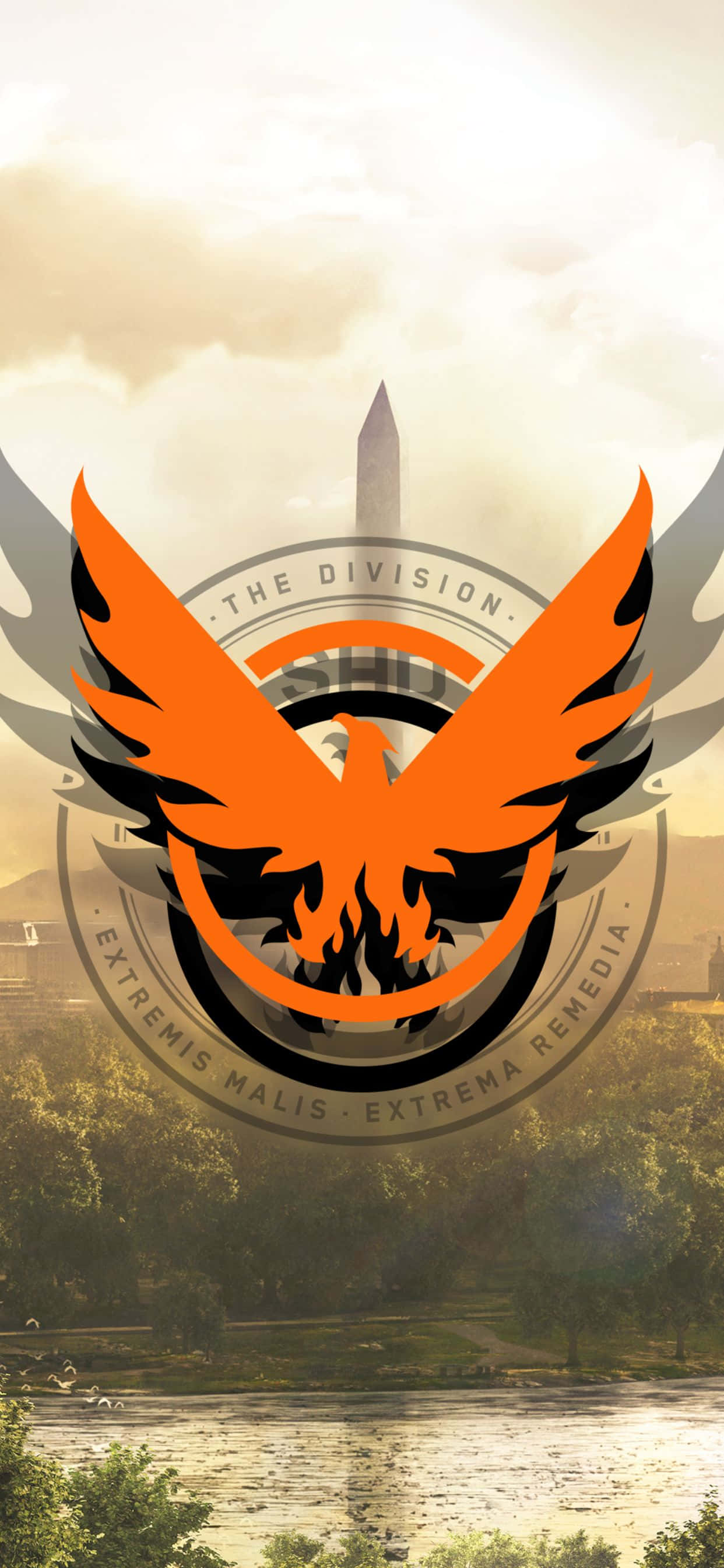 Velkommen til The Division på iPhone Xs Max Bakgrunner