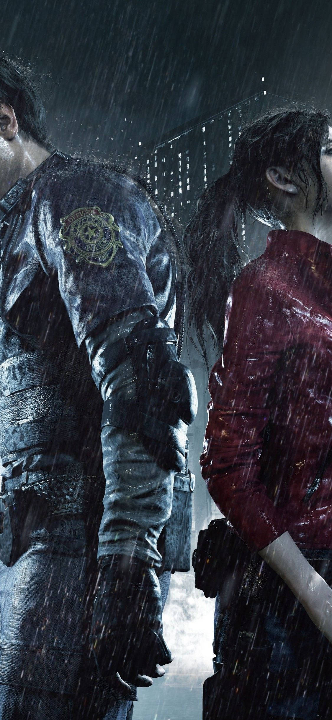 Venner gjenforent – Leon Kennedy og Claire Redfield i Resident Evil 2 Remake Bakgrunner