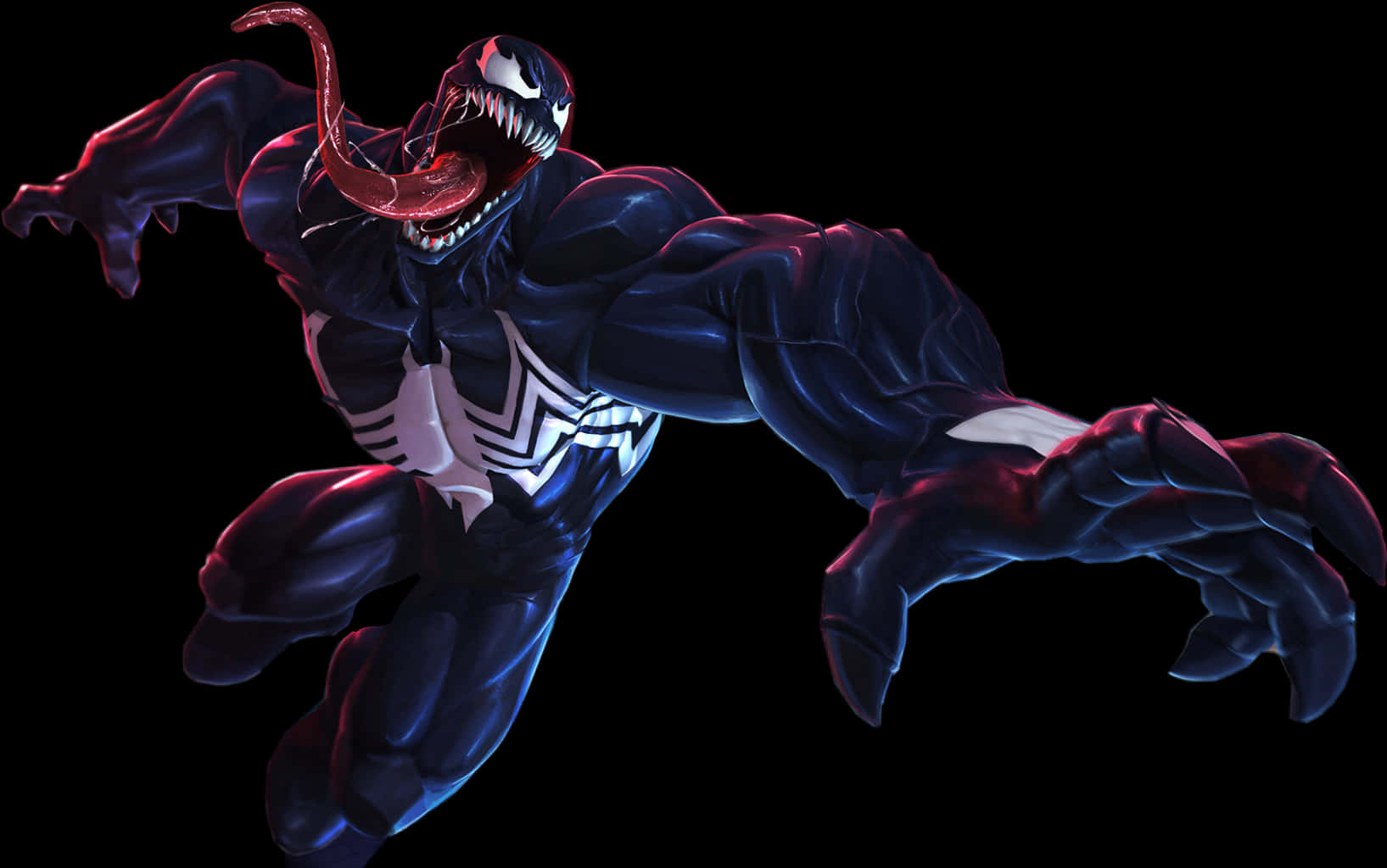 Venom-karakter i aksjon Bakgrunner