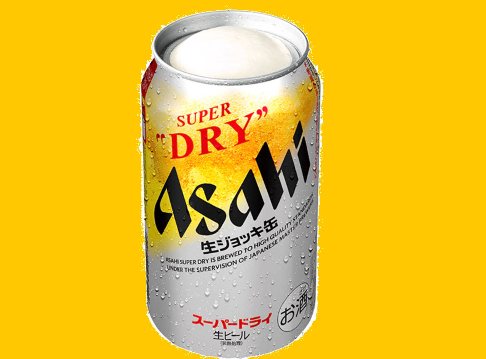 Verdensstjerne-vinner Asahi Super Dry Bakgrunner