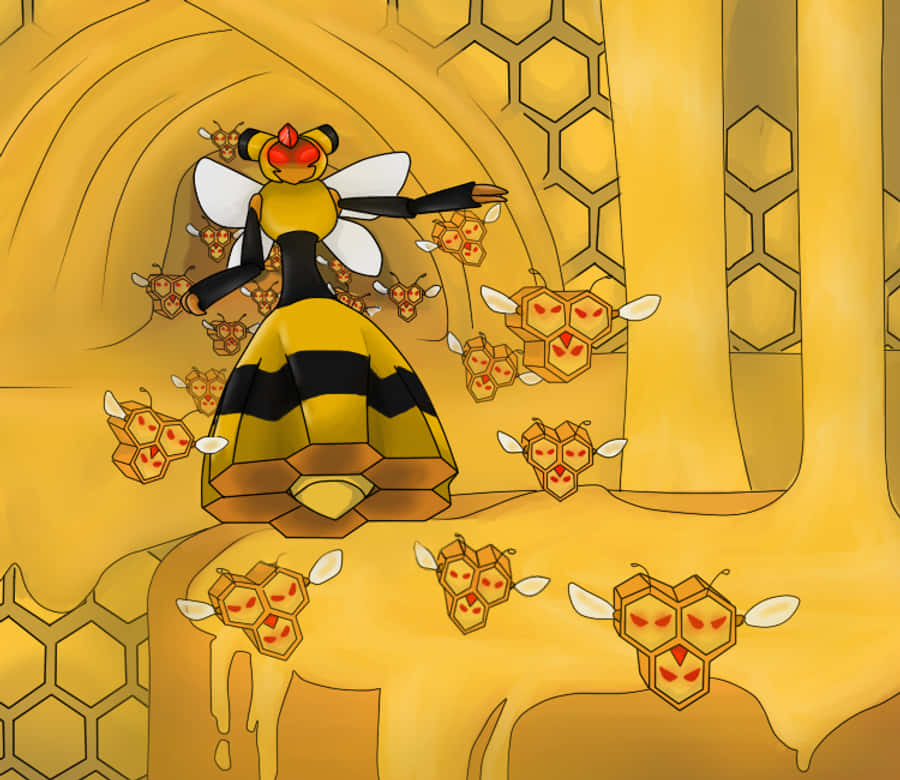 Vespiquen beordrer Combee til angrep Bakgrunner