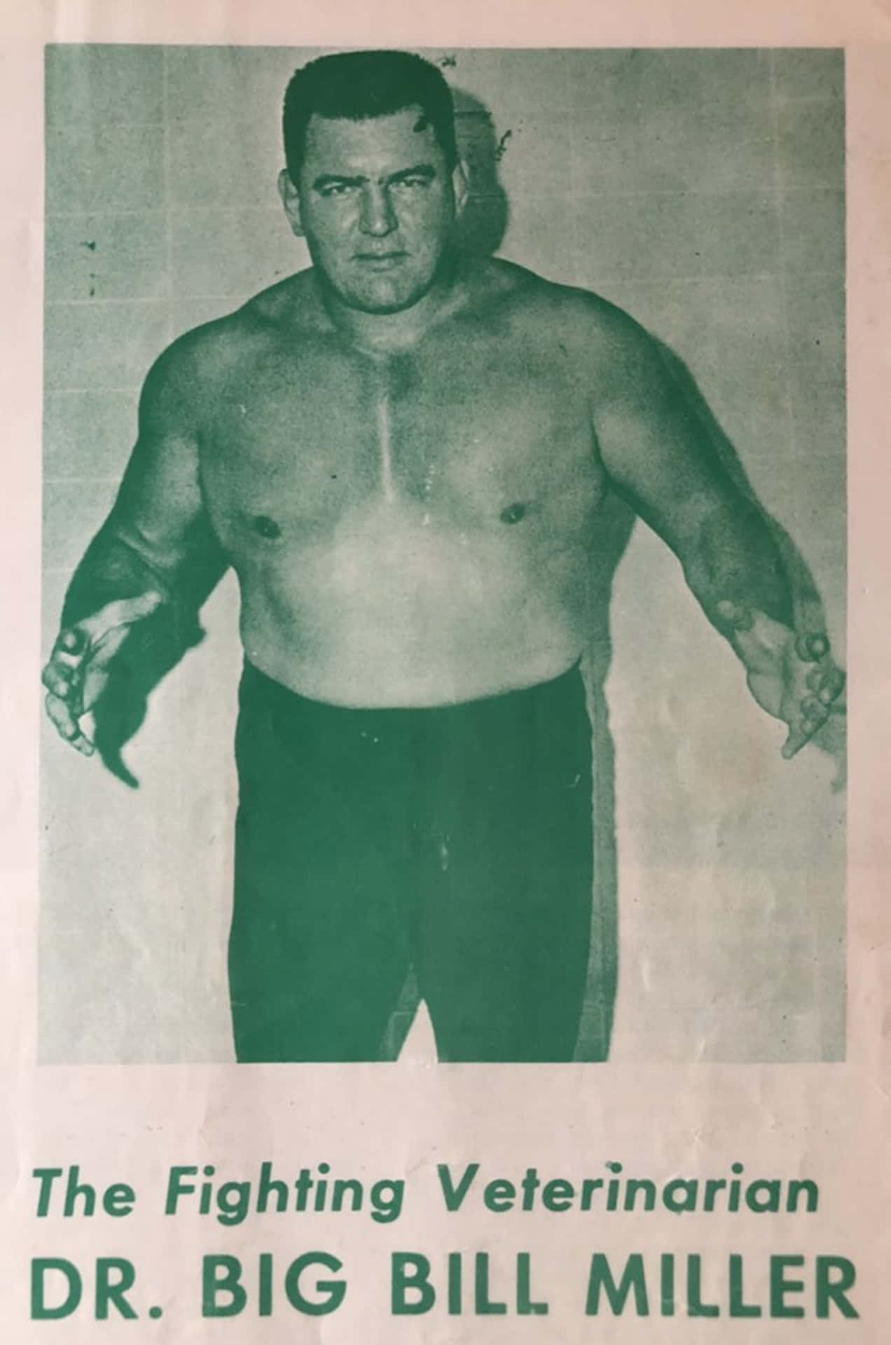 Veterinæren og wrestleren Dr. Bill Miller Bakgrunner