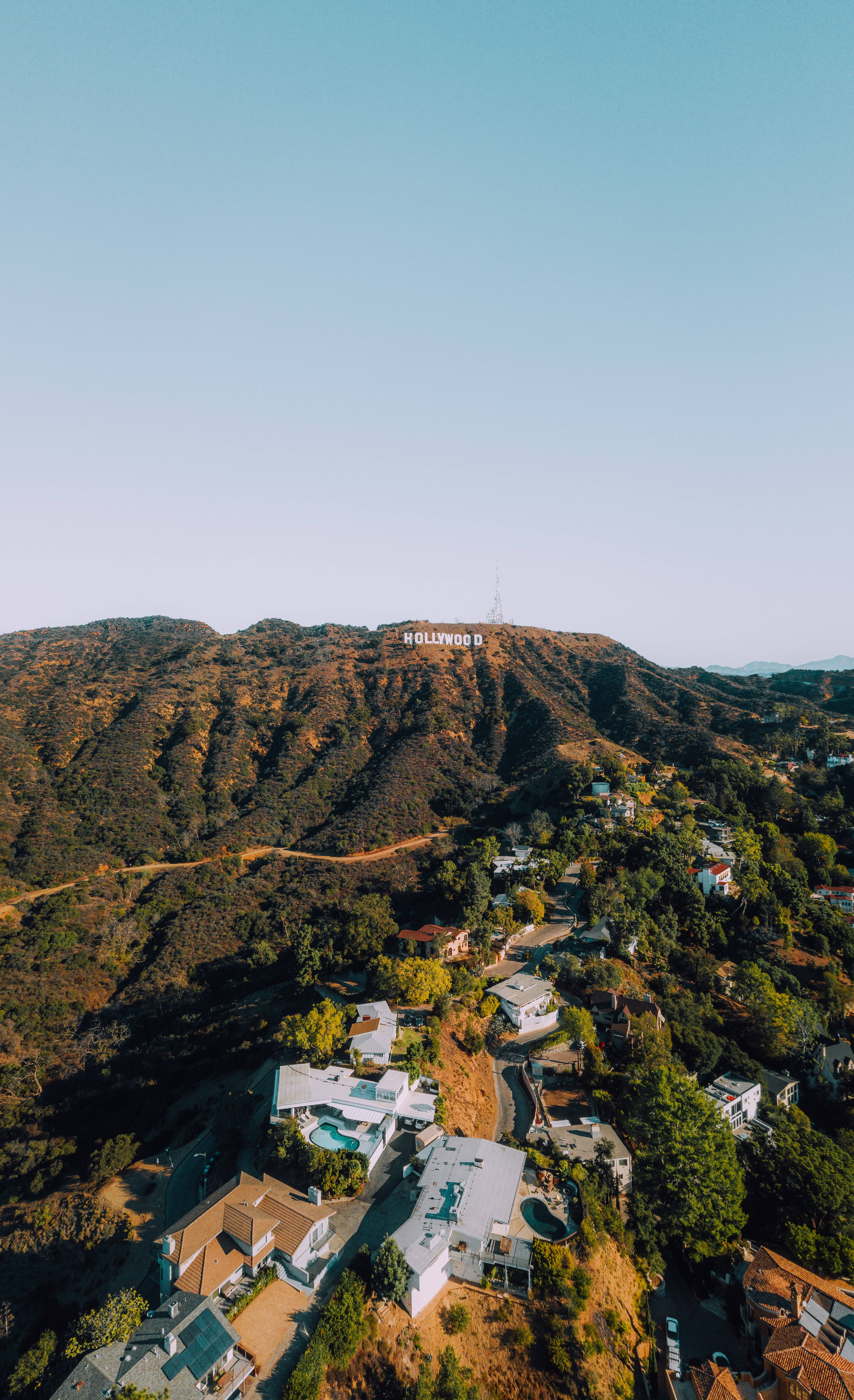 Vidstrakt Hollywood Område Bakgrunner