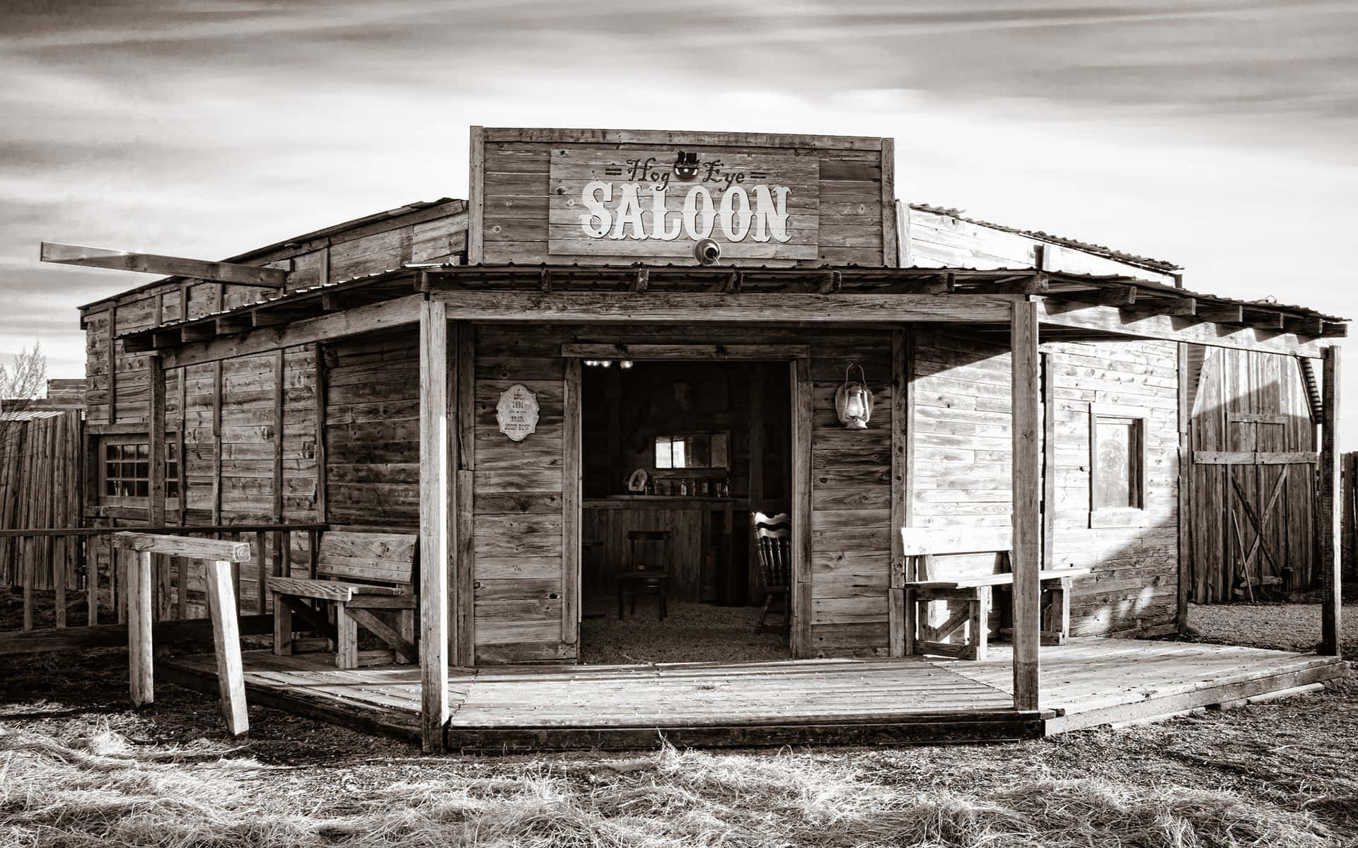 Vill vest-saloon Bakgrunner