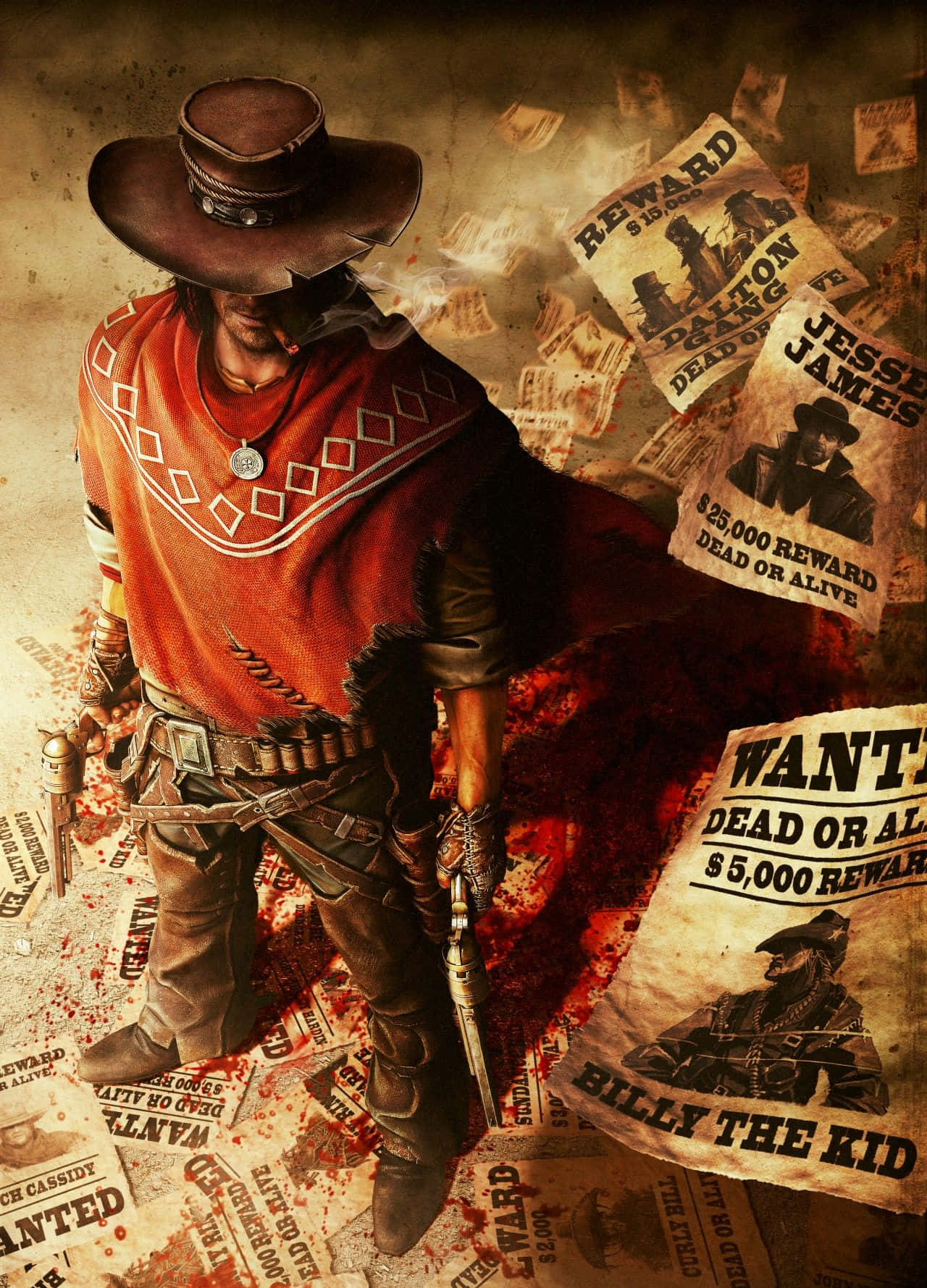 Villvestens cowboy Bakgrunner