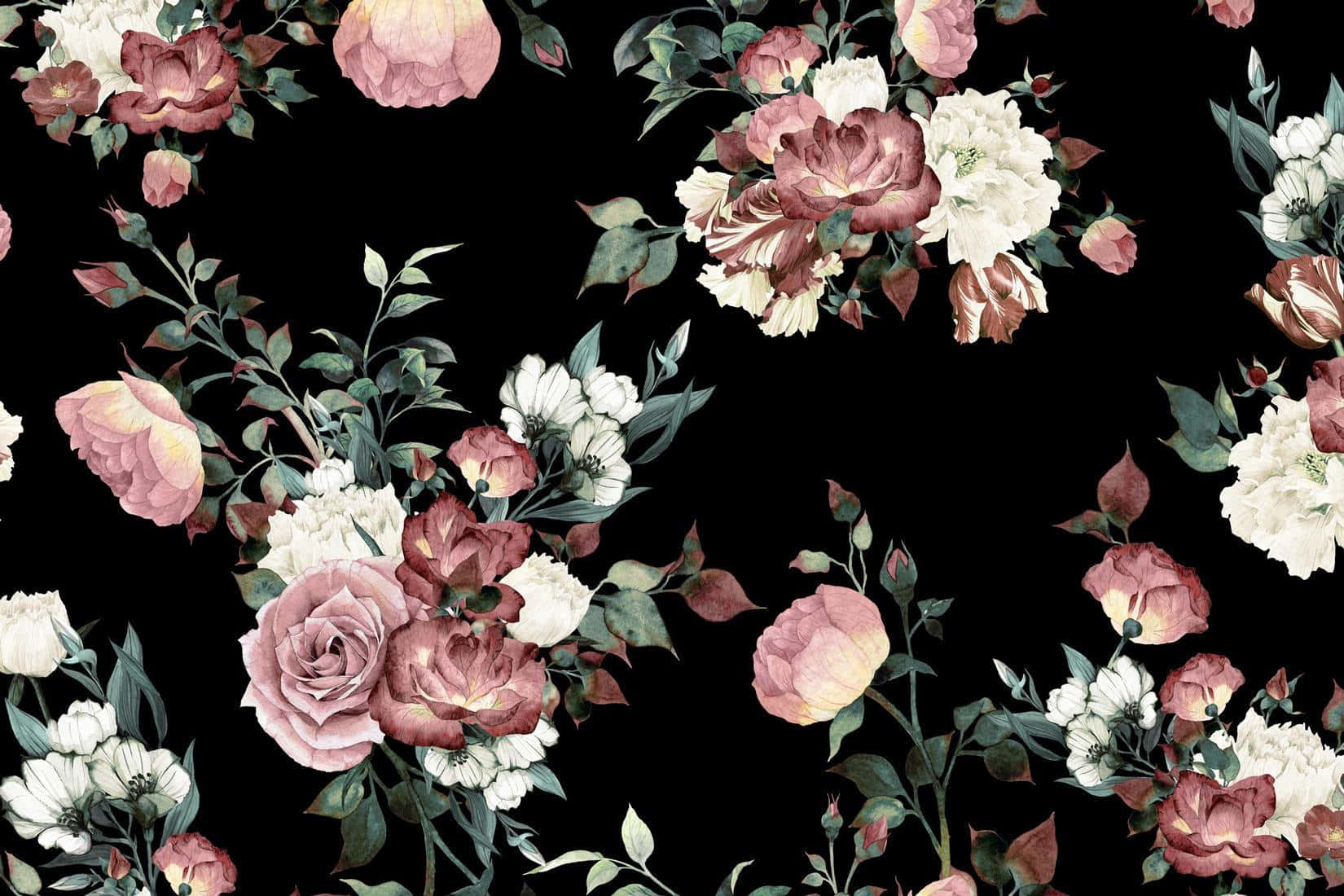 Vintage blomst