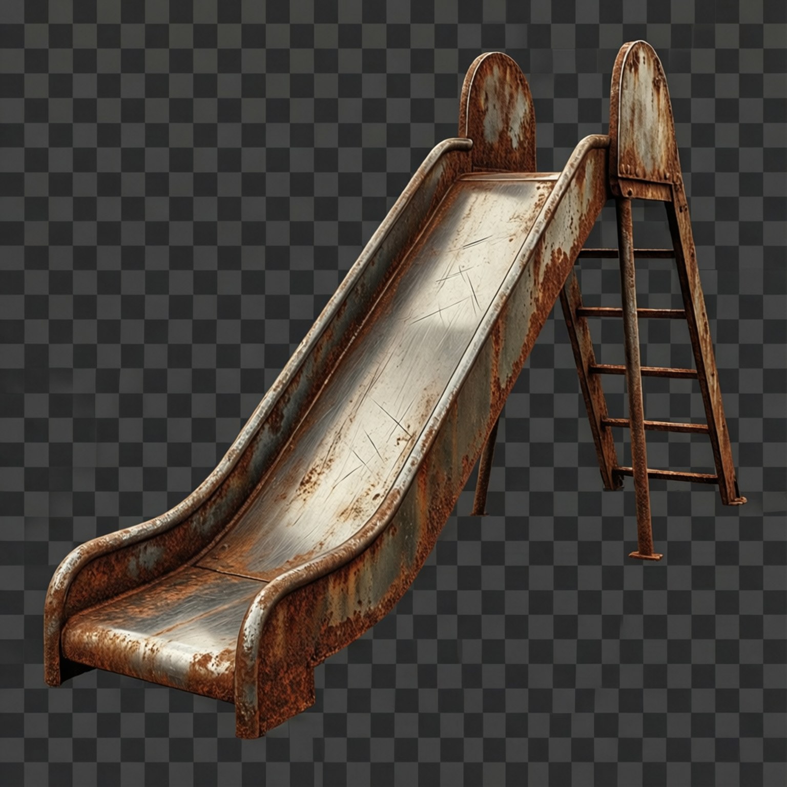 Vintage Metallsklie Bakgrunner