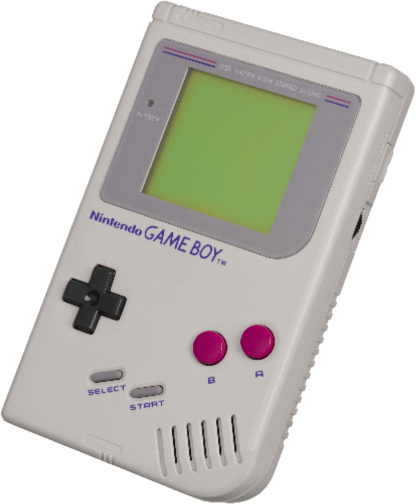 Vintage Nintendo Game Boy-bilde Bakgrunner