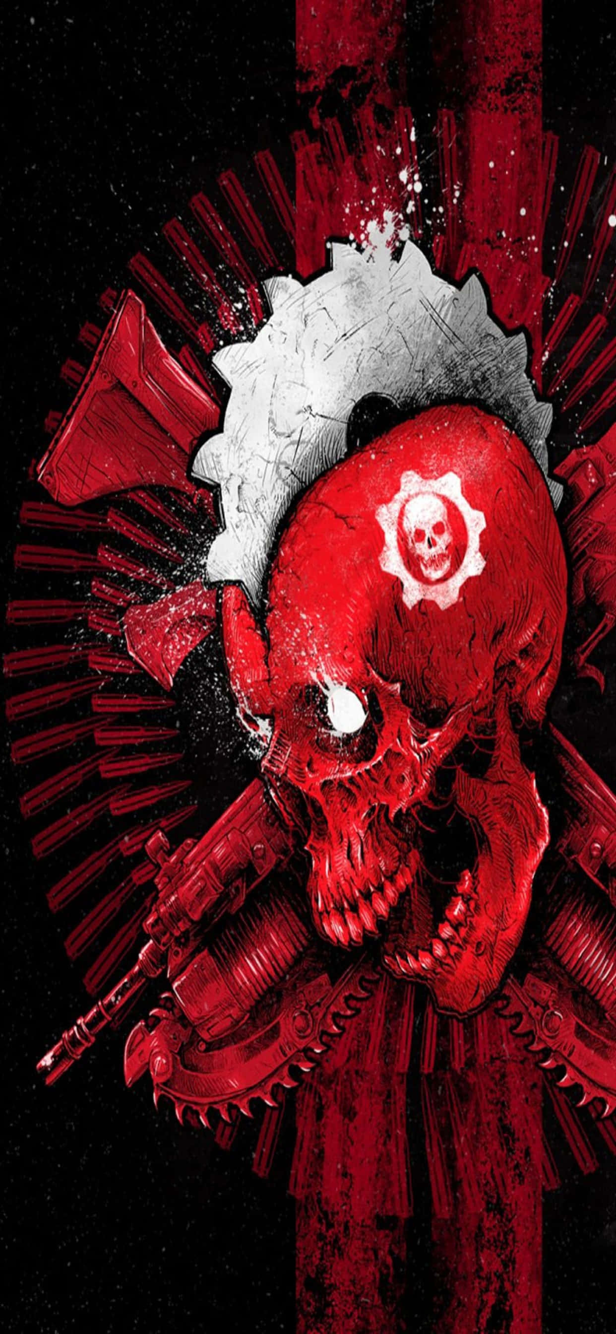 Virtuos Spillopplevelse med iPhone XS Max Gears of War 5 Bakgrunn Bakgrunner