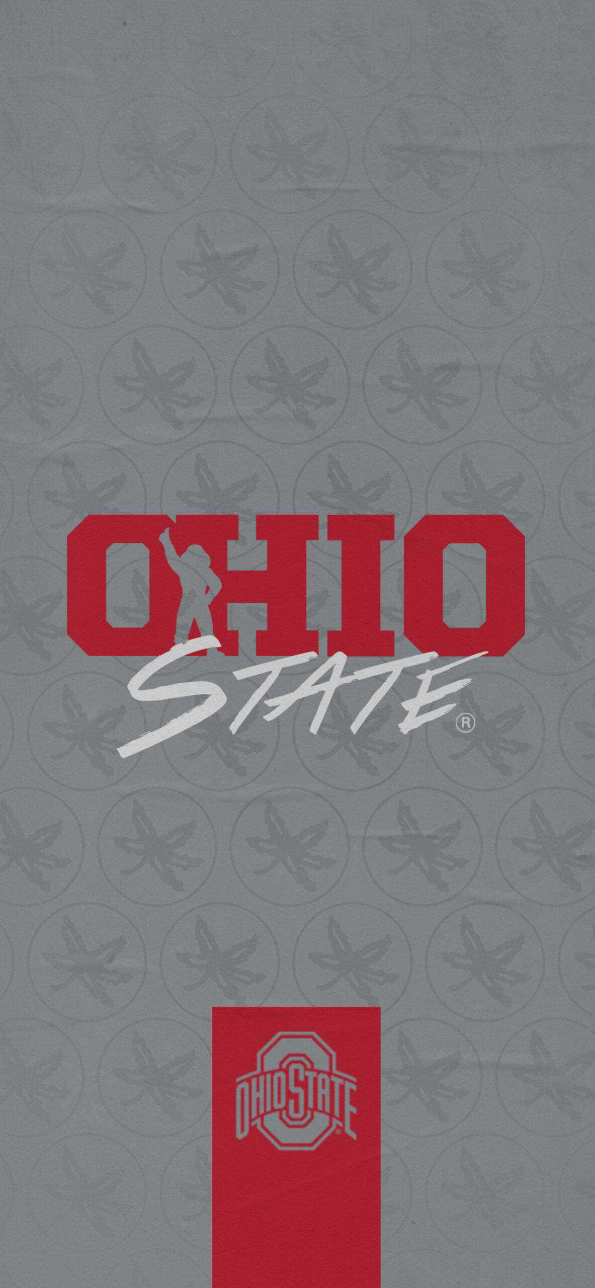 Vis din ånd – Ohio State Football på iPhone Bakgrunner