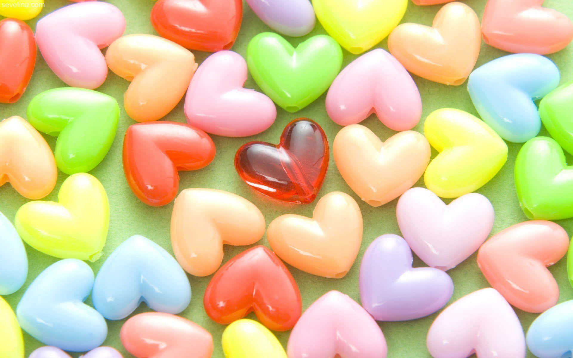 Vis din kjære hvor mye du bryr deg denne Valentinsdagen, med et søtt og nydelig uttrykk! Bakgrunner