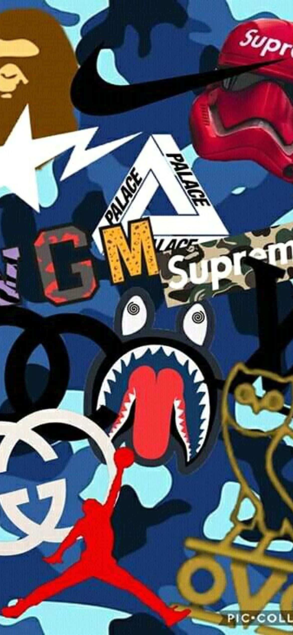 Vis frem din personlige stil med en Bape iPhone 6 Bakgrunner