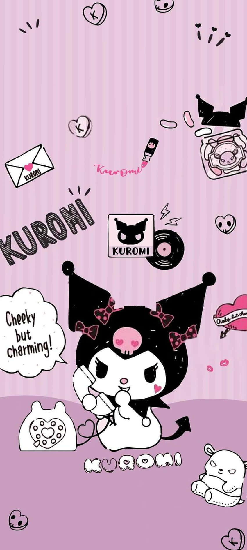 Vis dine sanne farger med Emo Hello Kitty! Bakgrunner