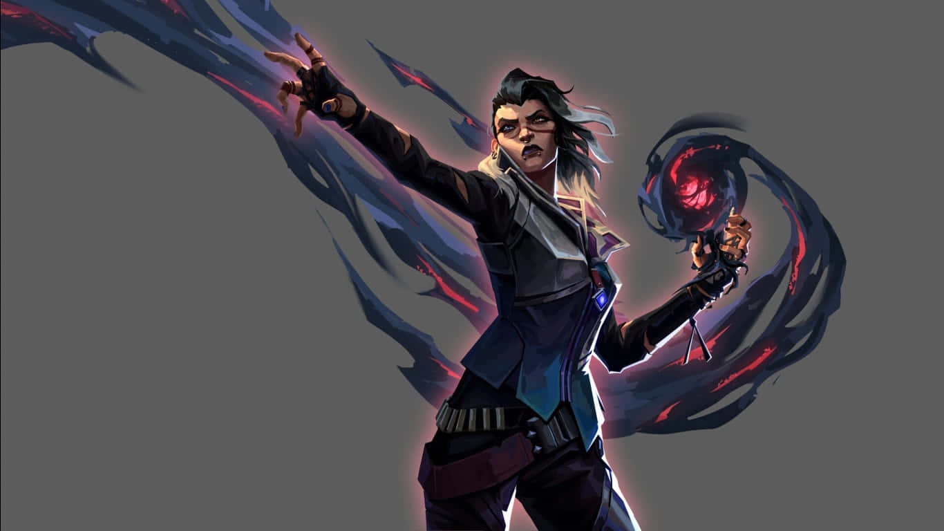 Vis fargene fra Riot Games’ nye Valorant-spill Bakgrunner