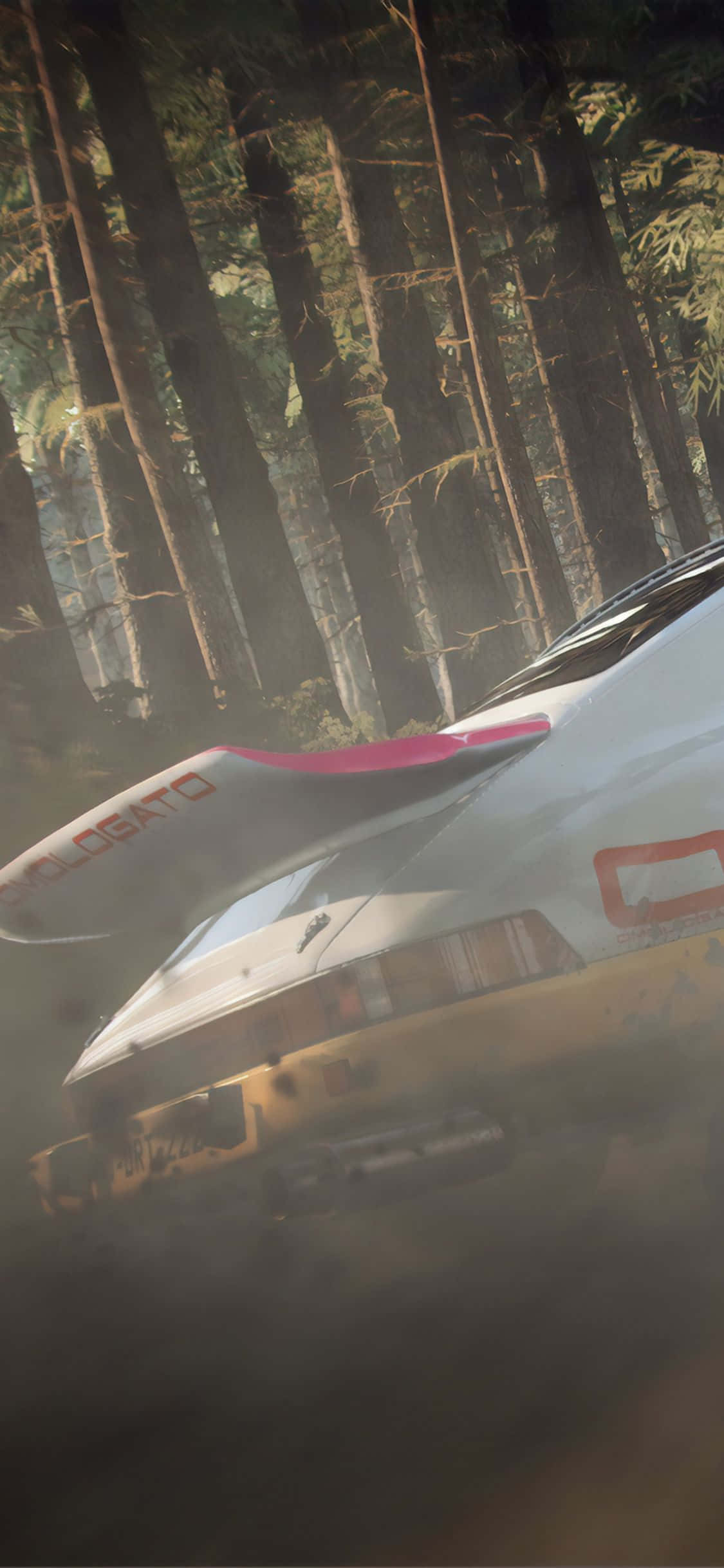 Vis frem din iPhone Xs i stil med Dirt Rally-bakgrunnen Bakgrunner