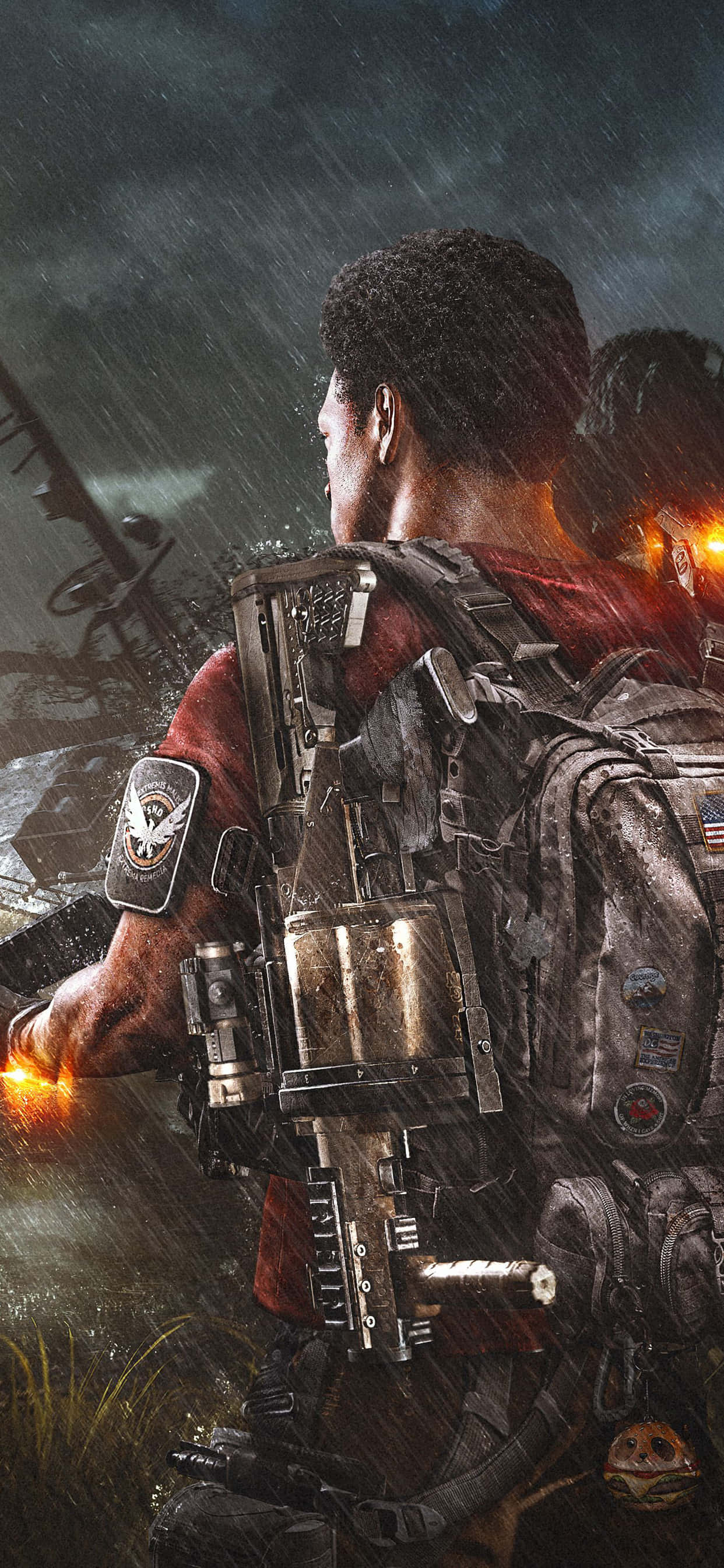 Vis frem din kjærlighet til The Division med den sofistikerte iPhone XS Max. Bakgrunner