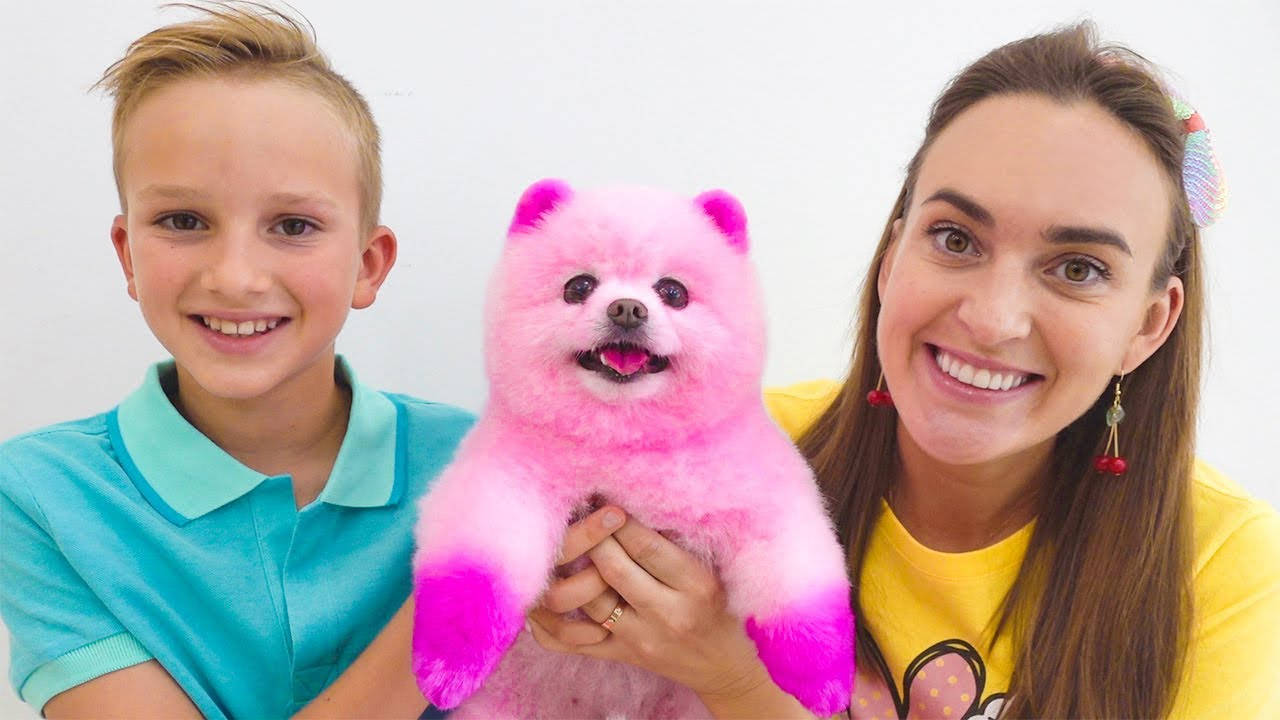 Vlad og Niki Rosa Hund Bakgrunner