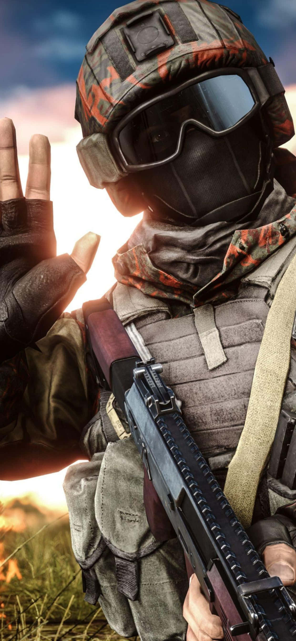 Vær helten i HD Battlefield V Bakgrunner