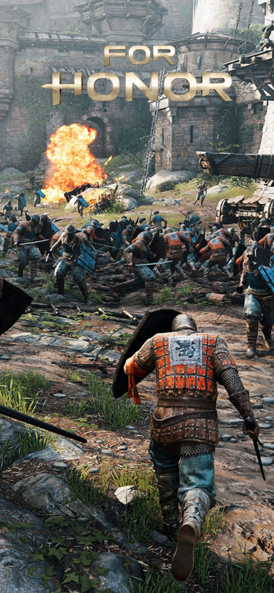 Vær Modig Og Sofistikert - iPhone Xs For Honor Bakgrunner