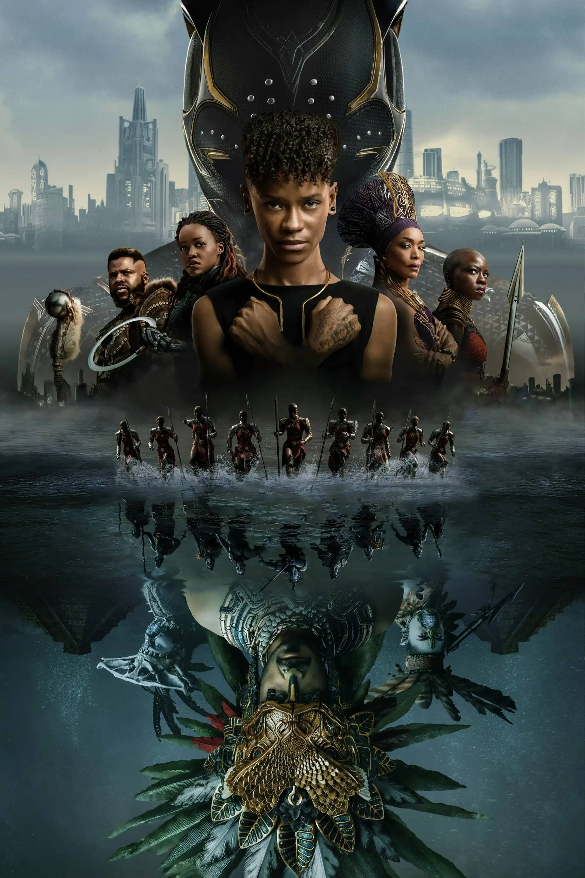 Wakanda Forever-plakat Bakgrunner