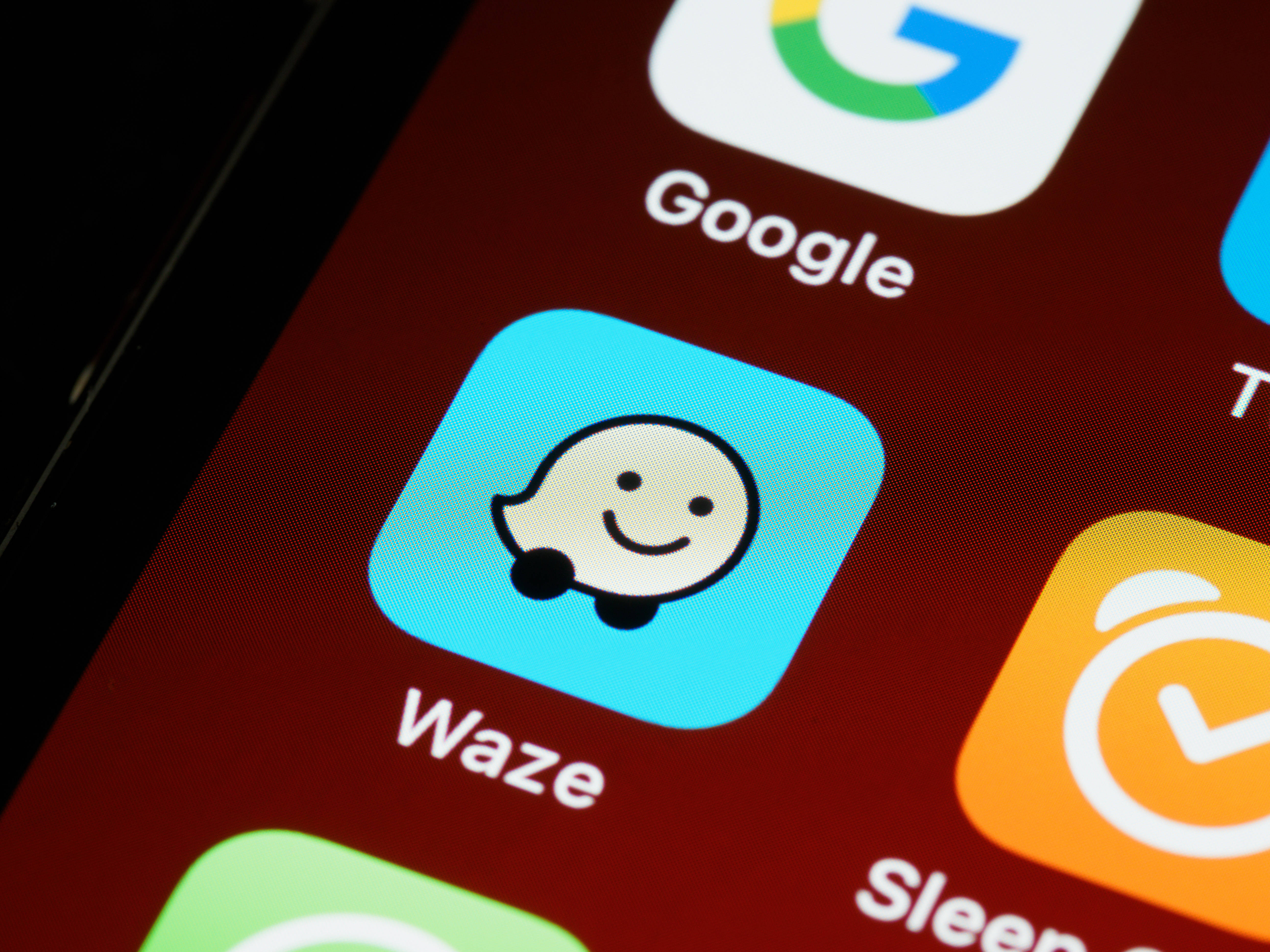 Waze App iOS 13 Bakgrunner