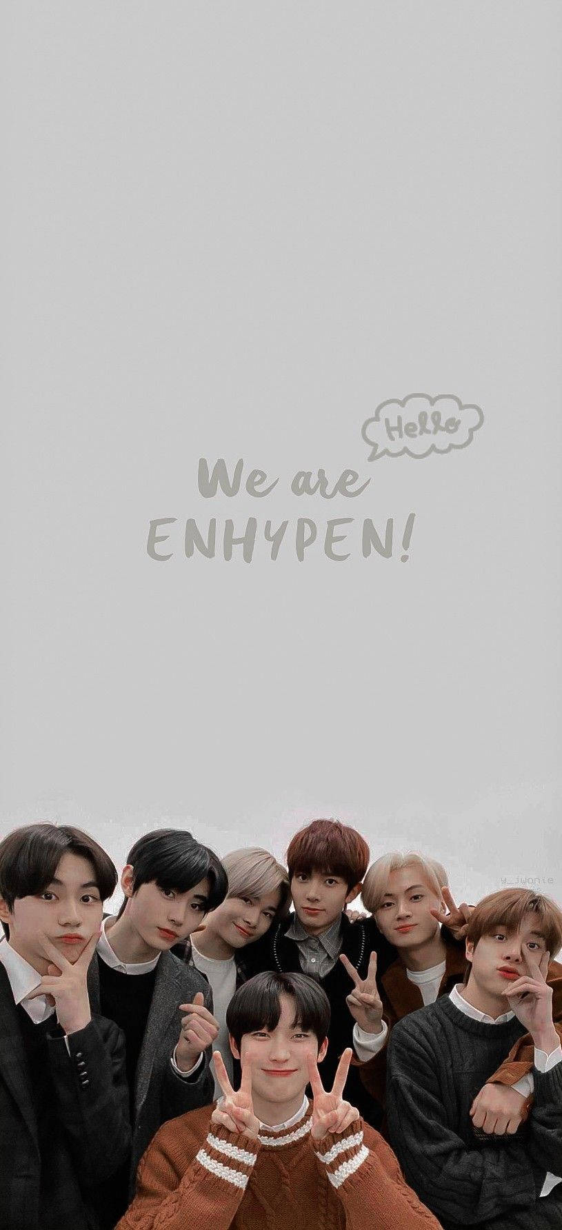 We Are Enhypen Estetisk Bakgrunner