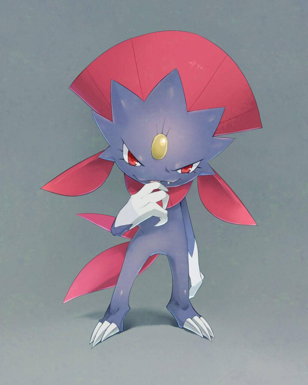 Weavile smilende skadefro Bakgrunner