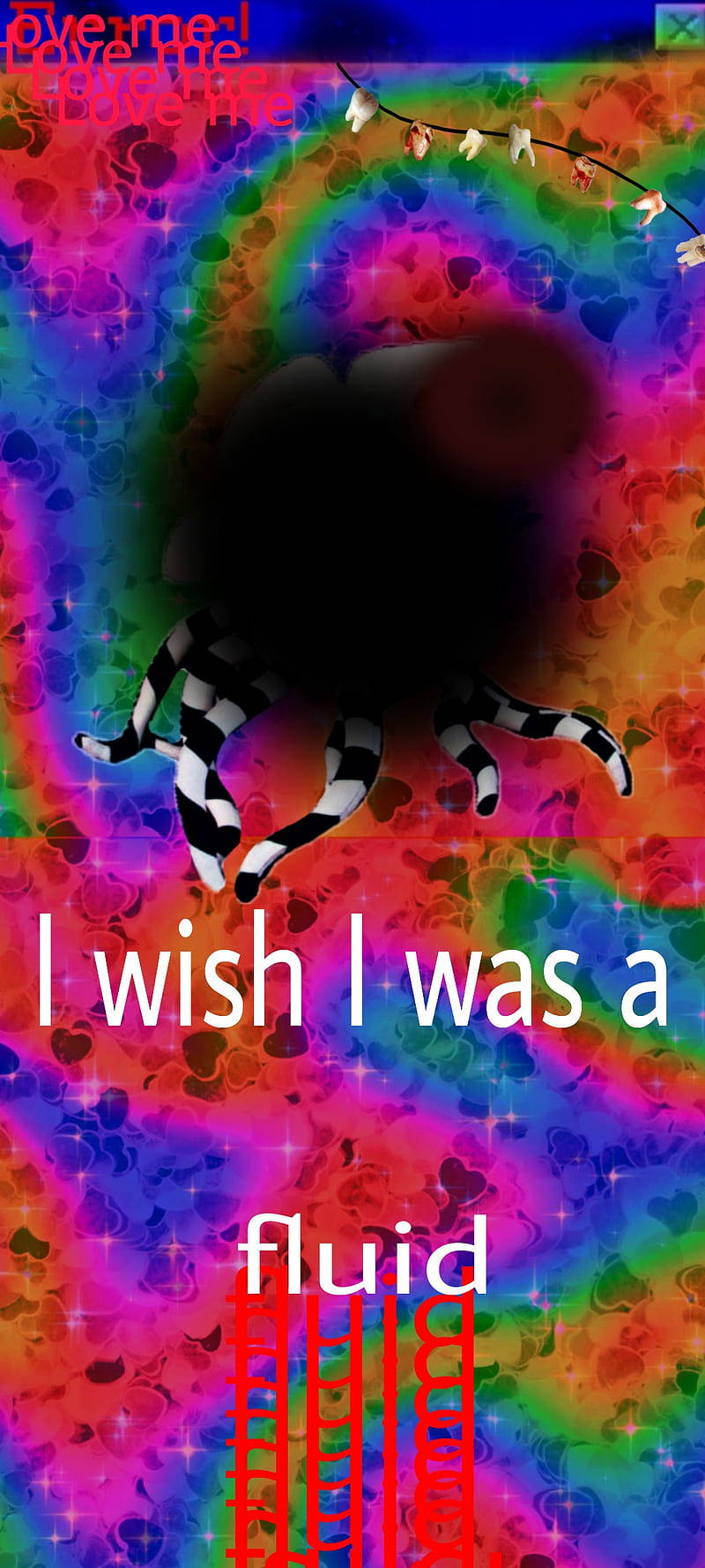 Weirdcore Trippy Sitat Bakgrunner