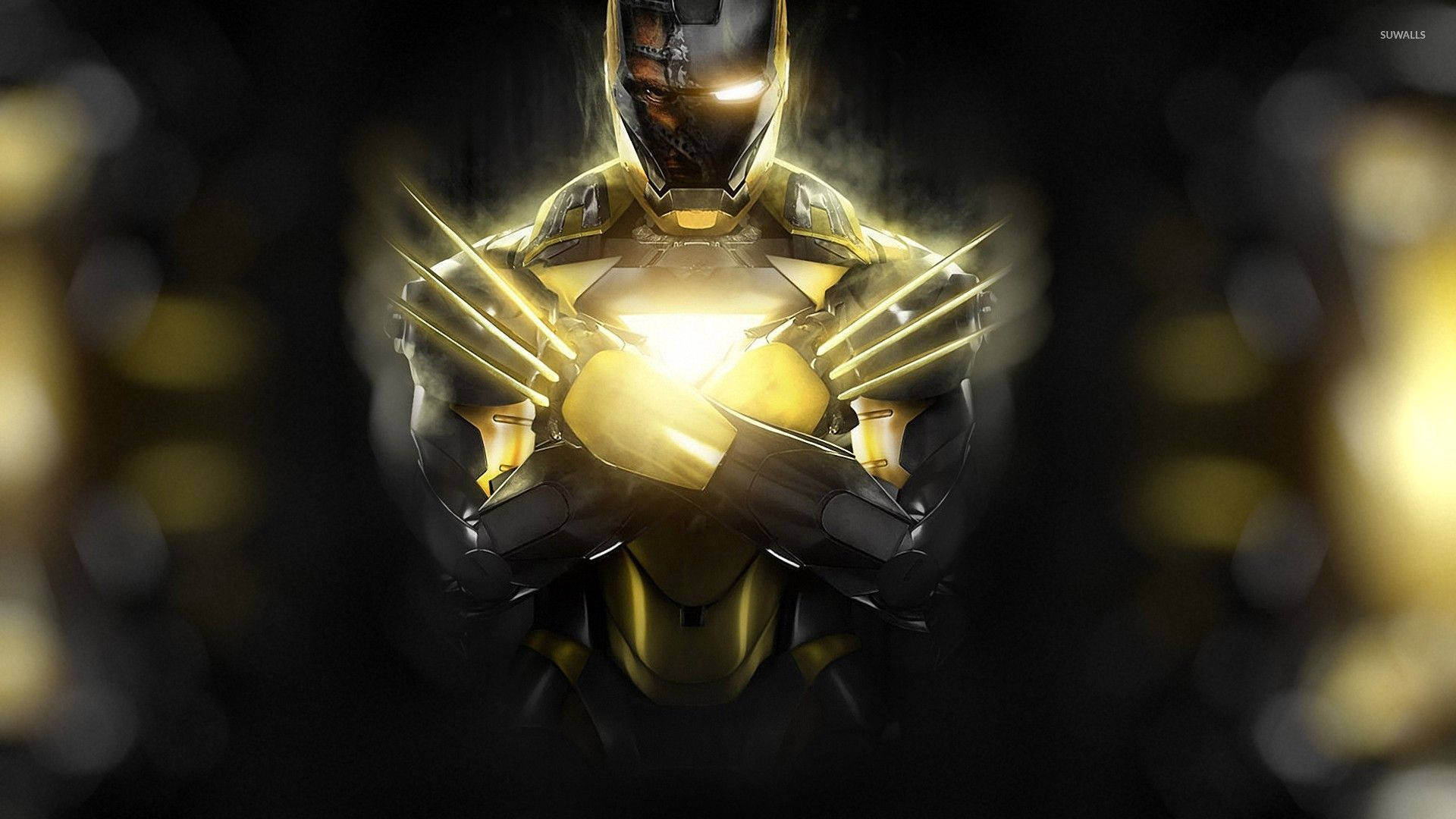 Wolverine Iron Man bakgrunnsbilde