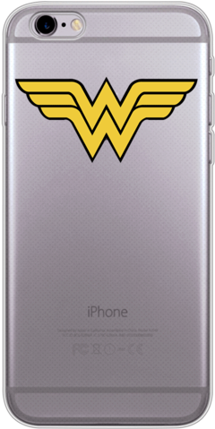 Wonder Woman Logoi Telefondeksel Bakgrunner