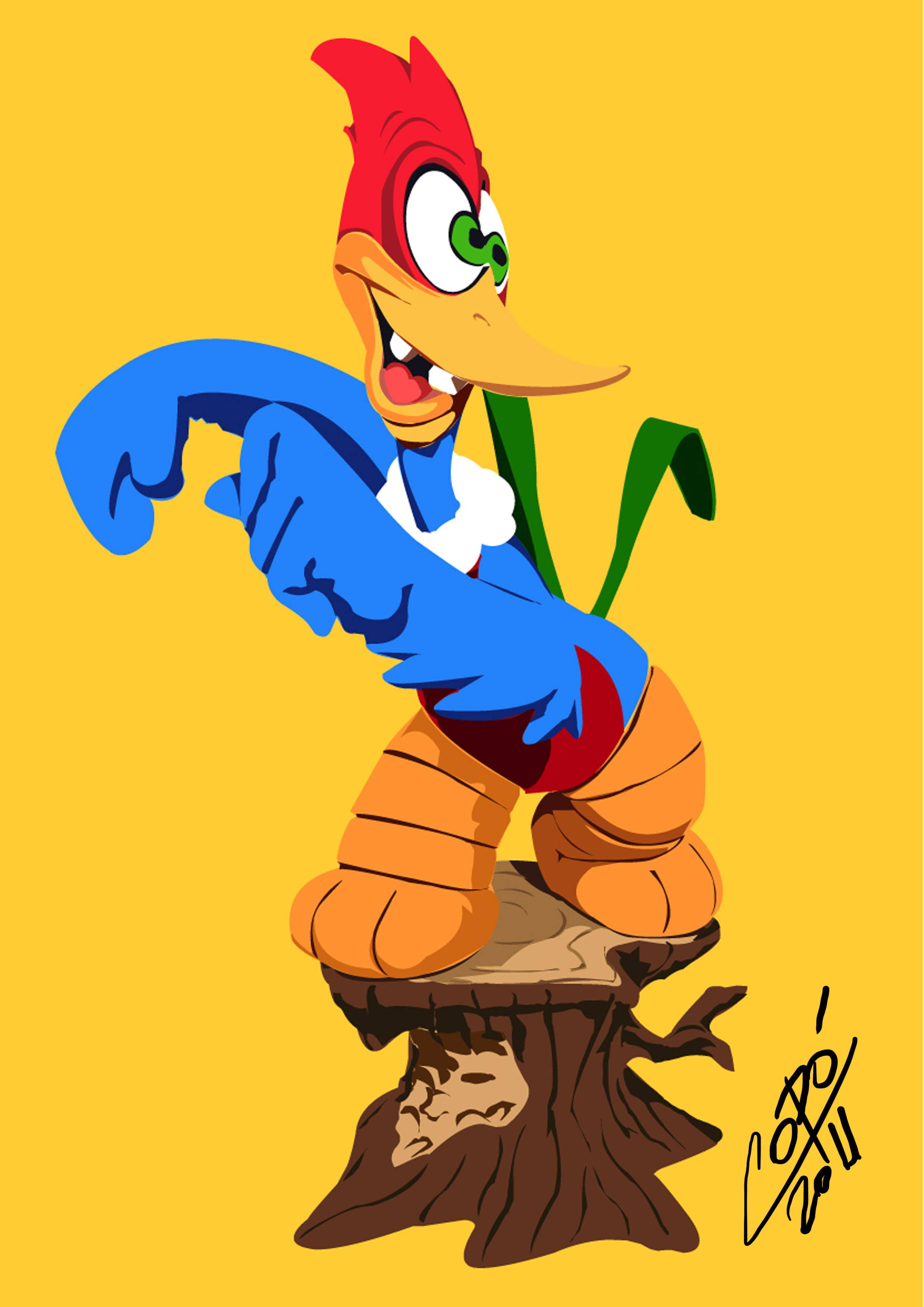 Woody Woodpecker setter sitt preg på 1940-tallet Bakgrunner