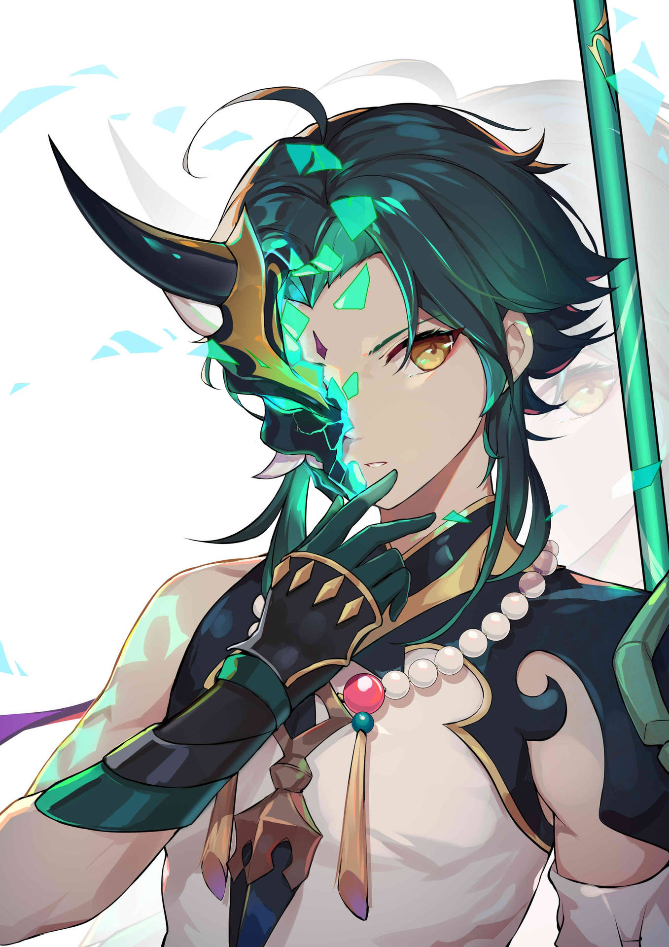 Xiao Genshin Impact Offisiell Fanart