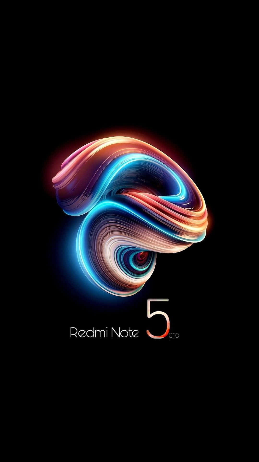 Xiaomi-smarttelefon med glødende logo Bakgrunner