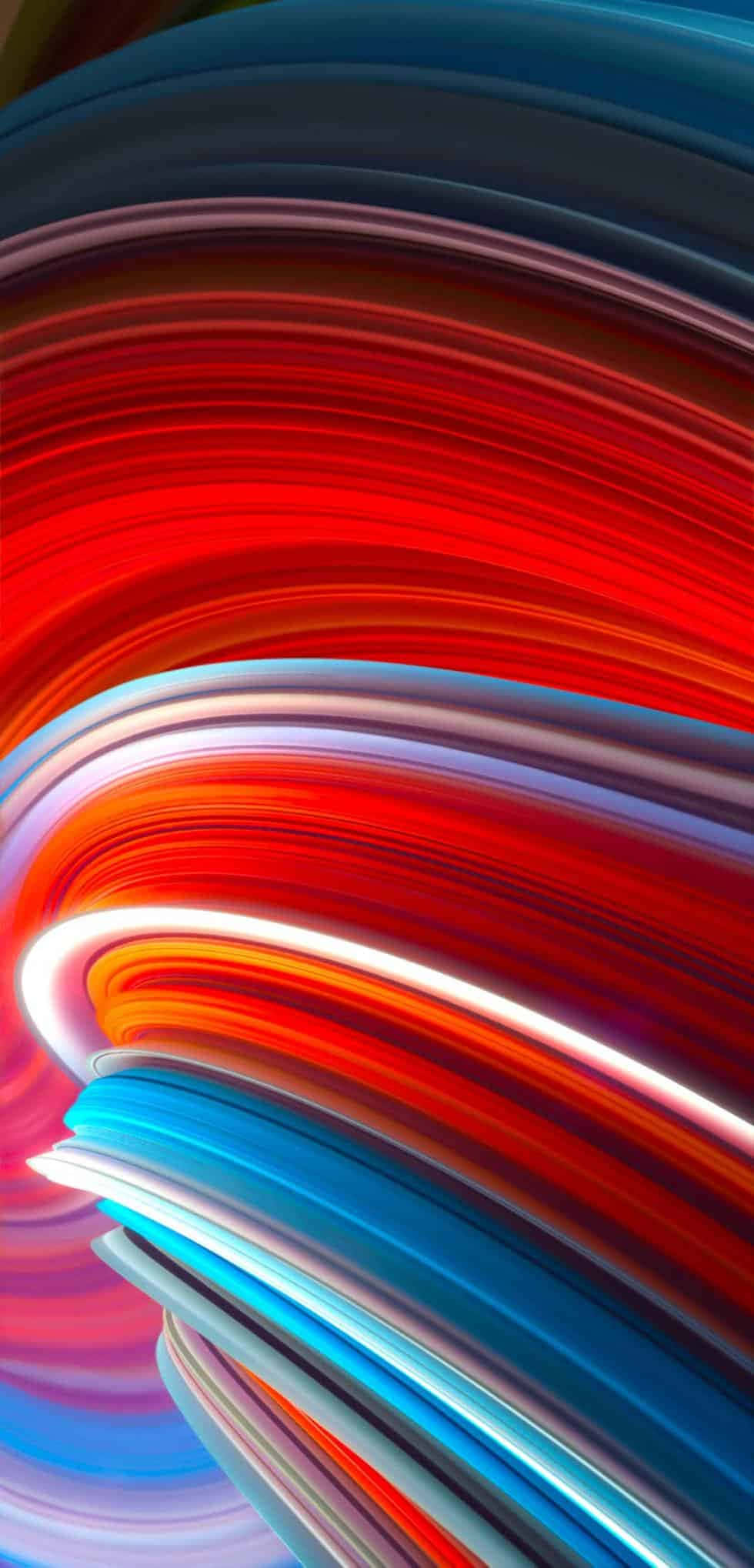 Xiaomi-smarttelefon på abstrakt bakgrunn Bakgrunner