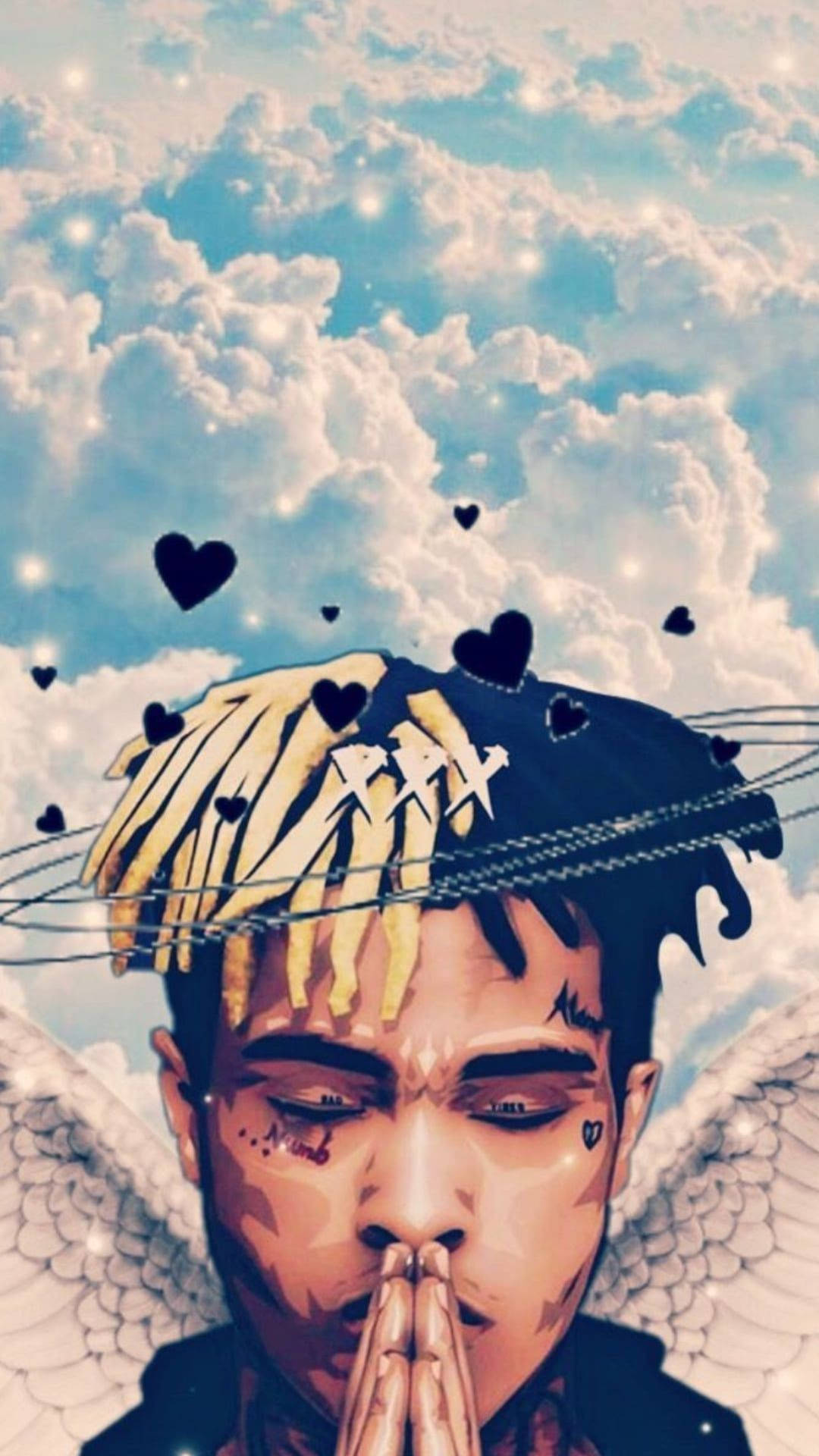 Xxxtentacion Anime Englevinger Bakgrunner