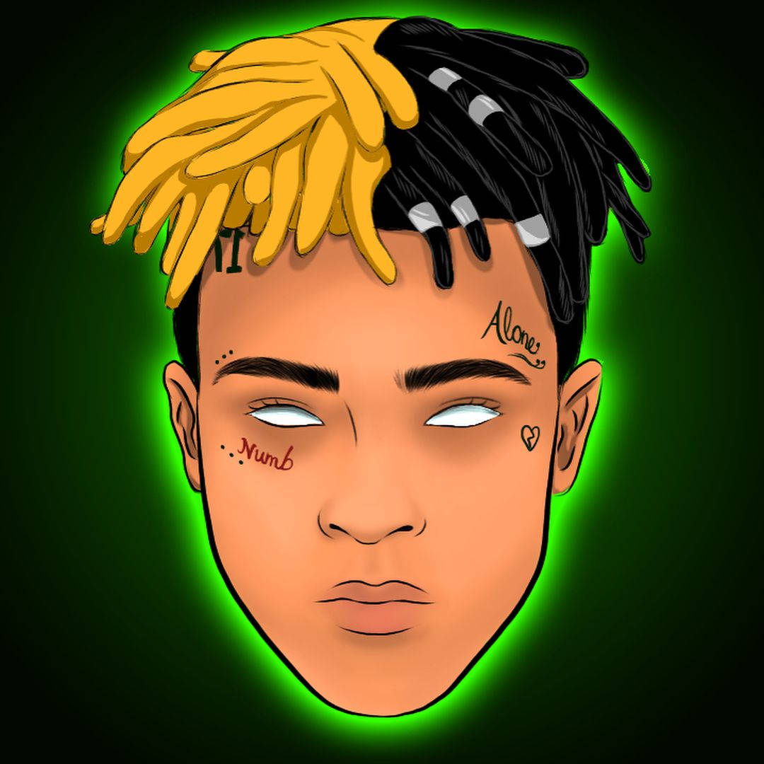Xxxtentacion Anime uten øyne Bakgrunner