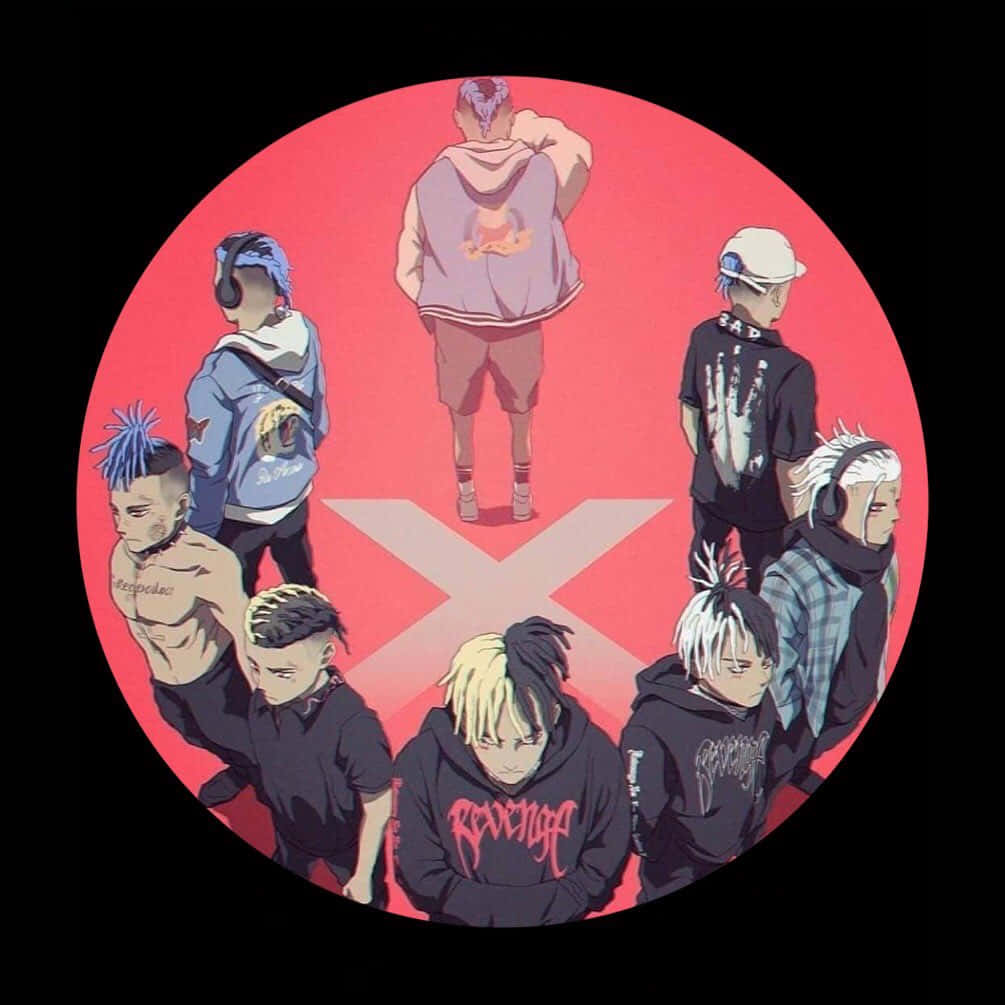 Xxxtentacion PFP Stil Bakgrunner