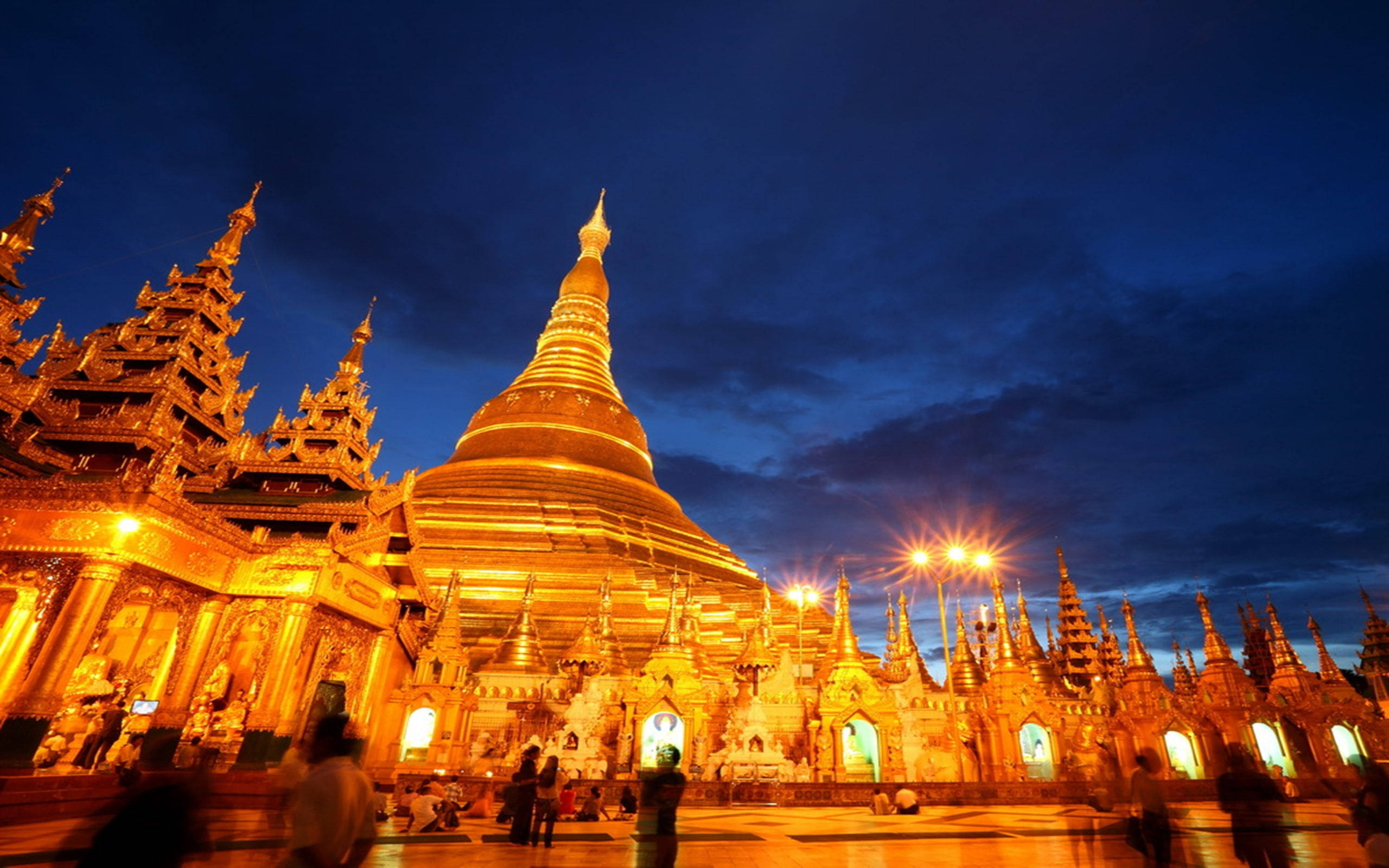 Yangon turistattraksjon Bakgrunner