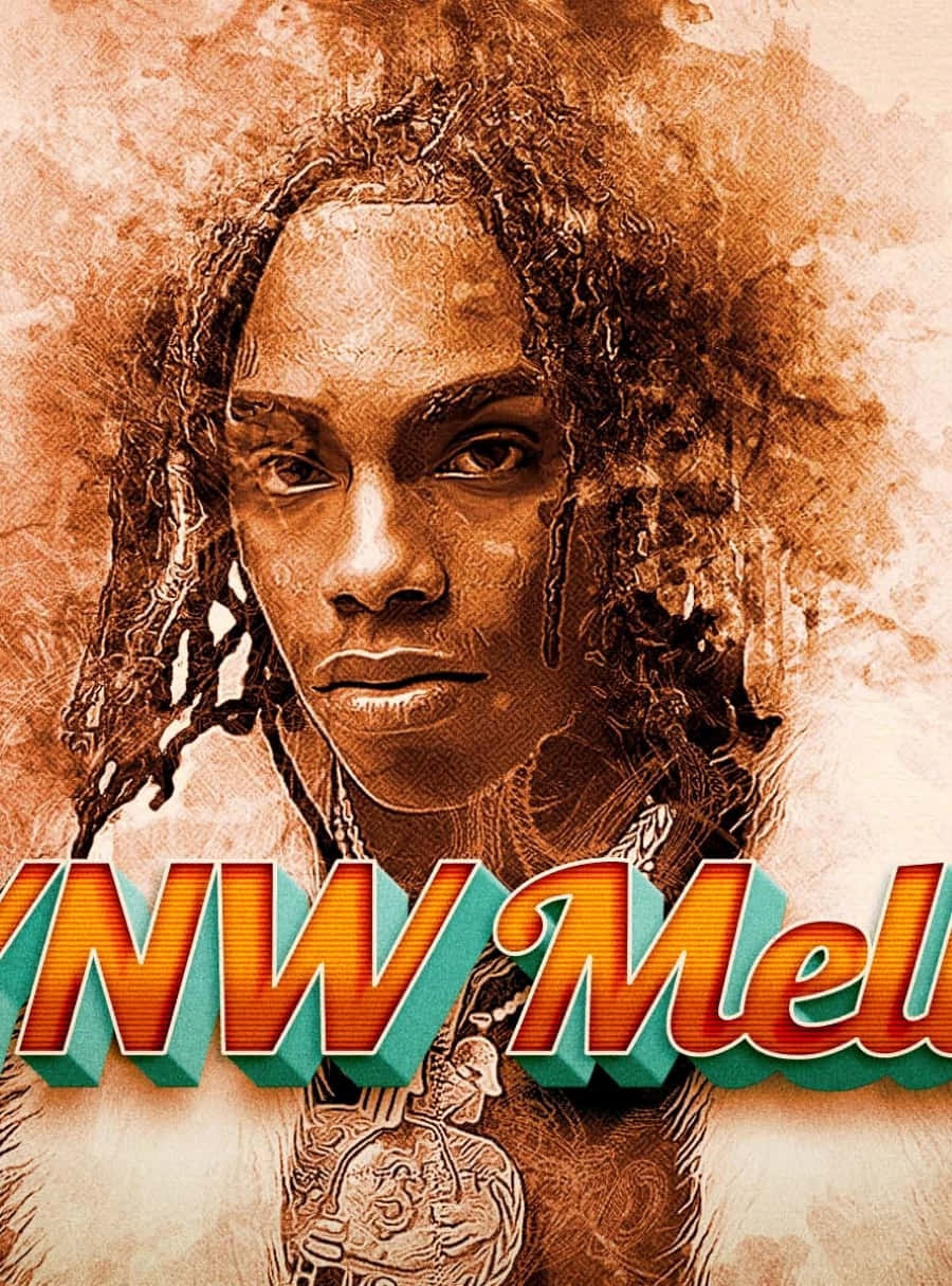 YNW Melly animert illustrasjon Bakgrunner