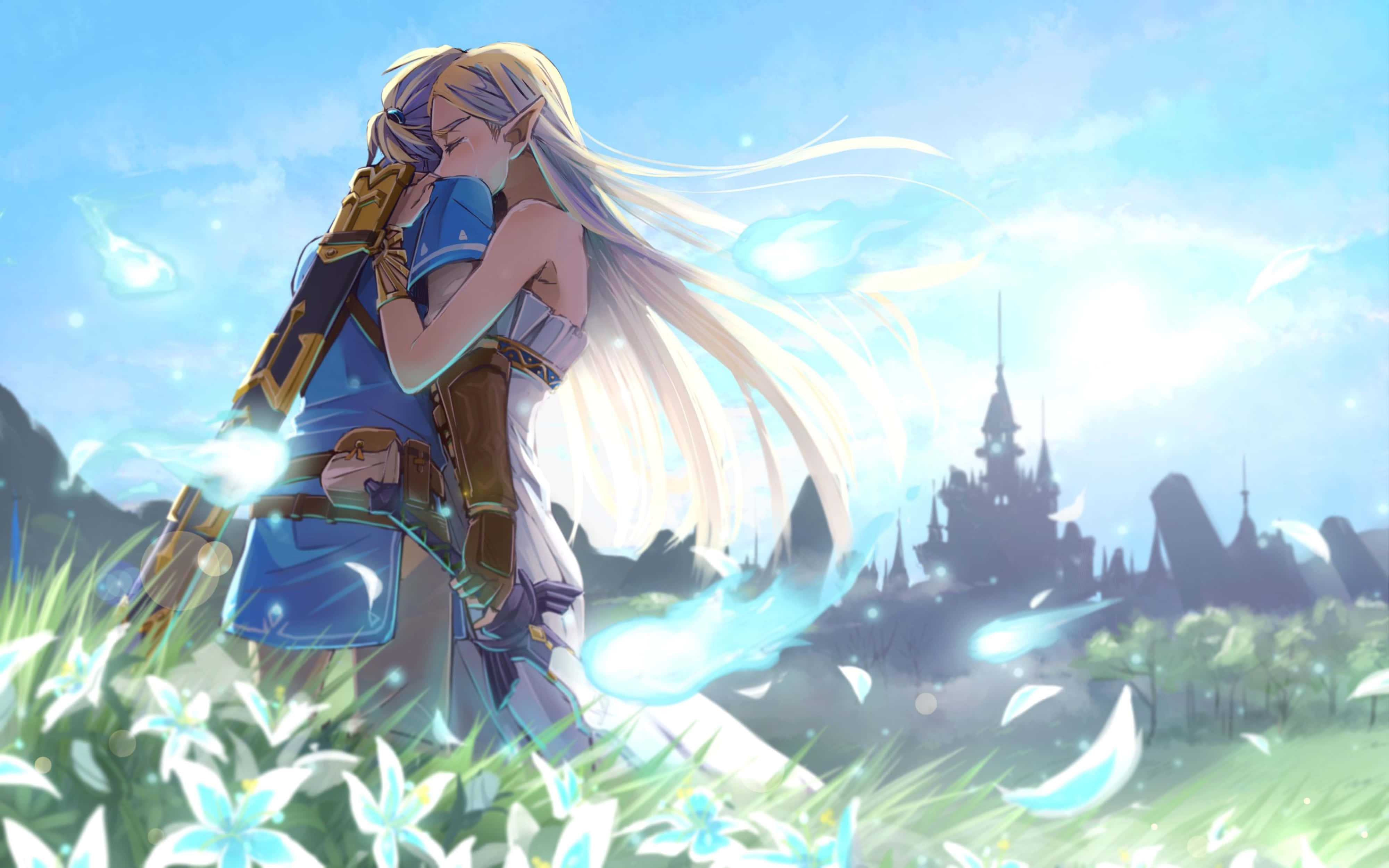 Zelda Breath Of The Wild 4K omfavnelse Bakgrunner