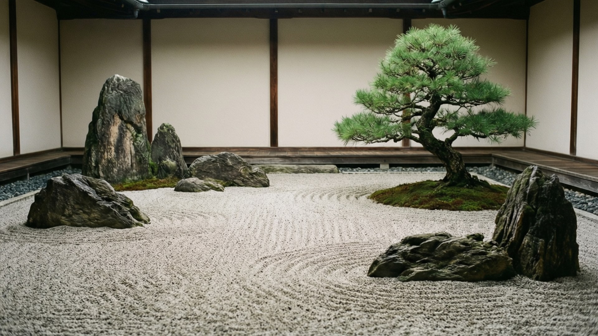 Zen-hage fred Bakgrunner