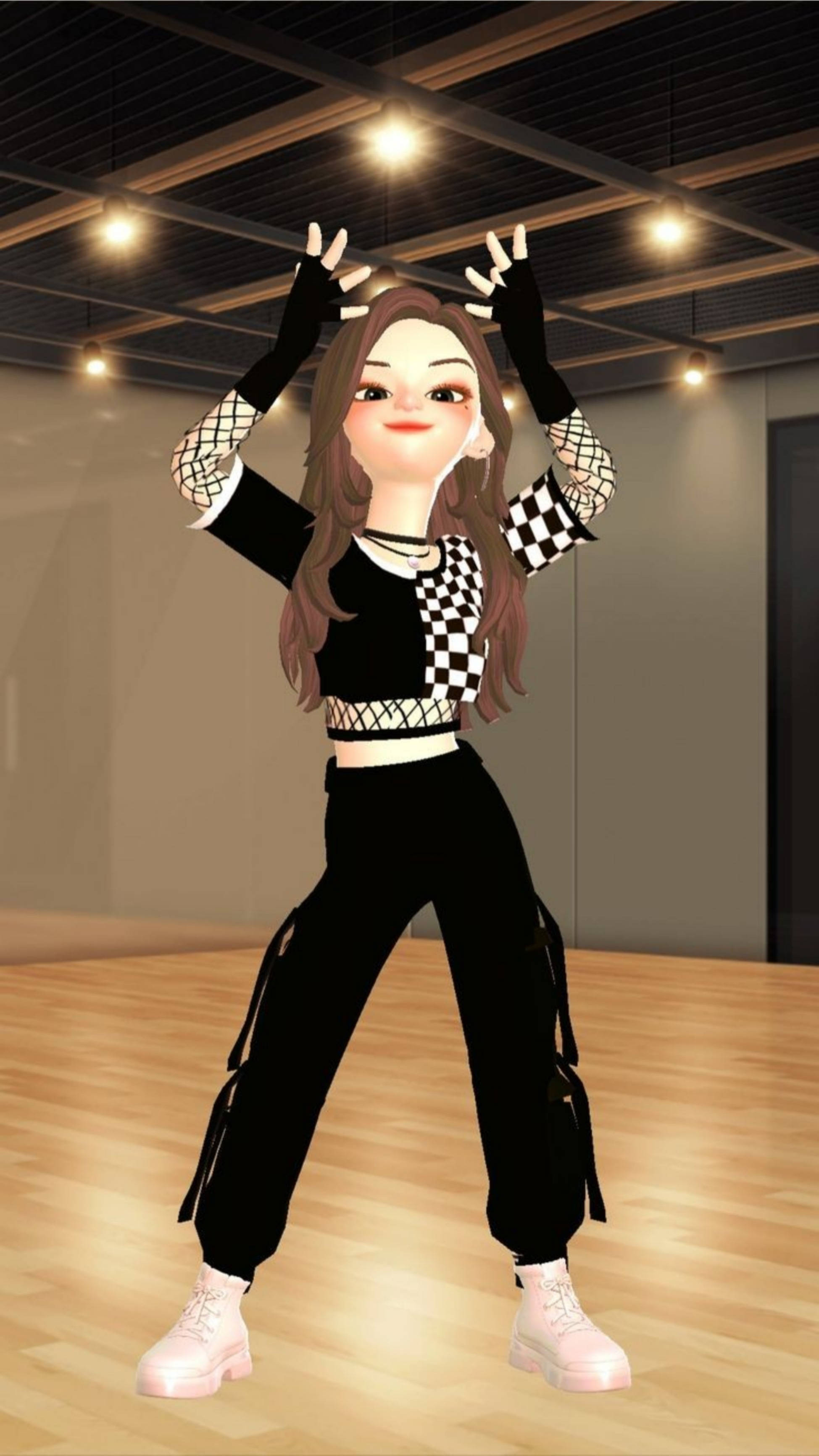 Zepeto kul dansende jente Bakgrunner